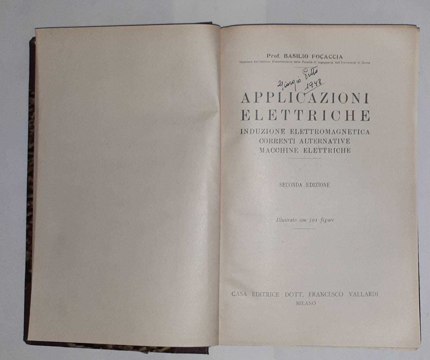 Applicazioni elettriche. Induzione elettromagnetica correnti alternative macchine elettriche - copertina