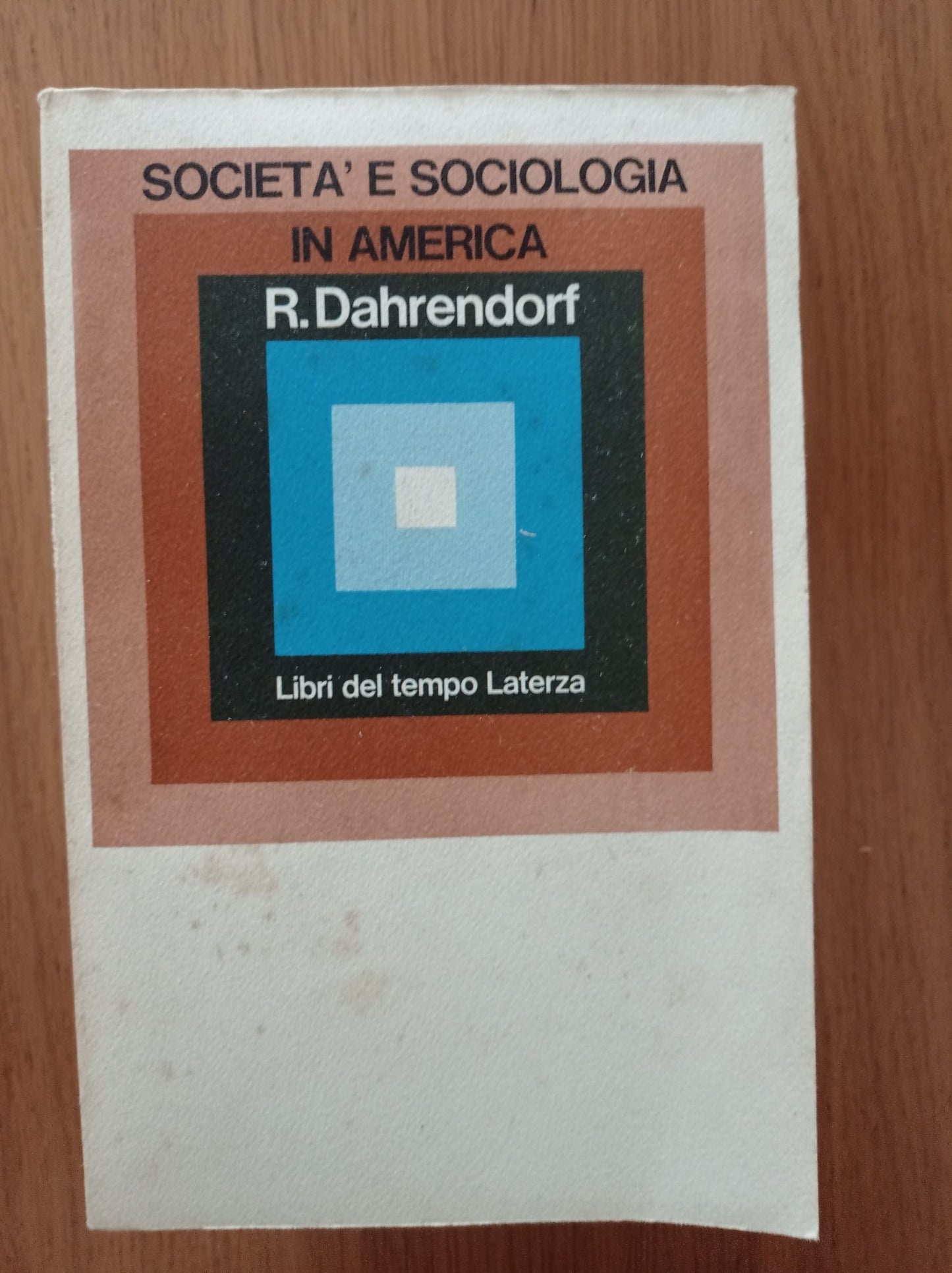 Società e sociologia in America - copertina