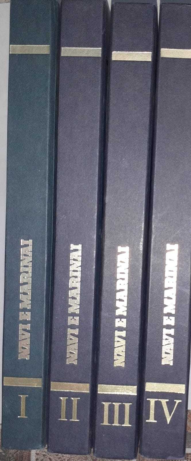 Navi e marinai uomini e avventure dell'Italia sul mare. 4 Volumi - copertina