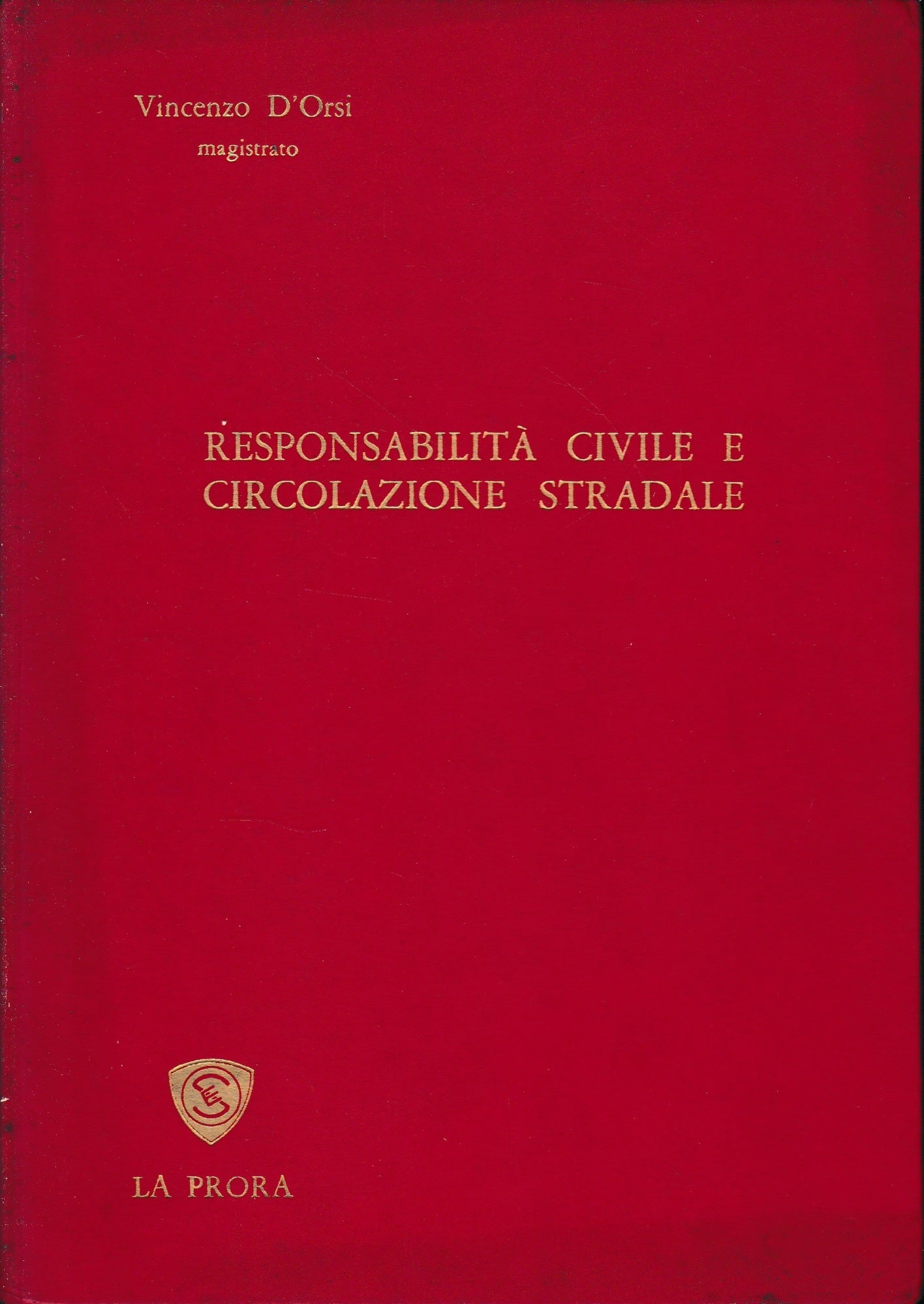 Responsabilità civile e circolazione stradale - copertina