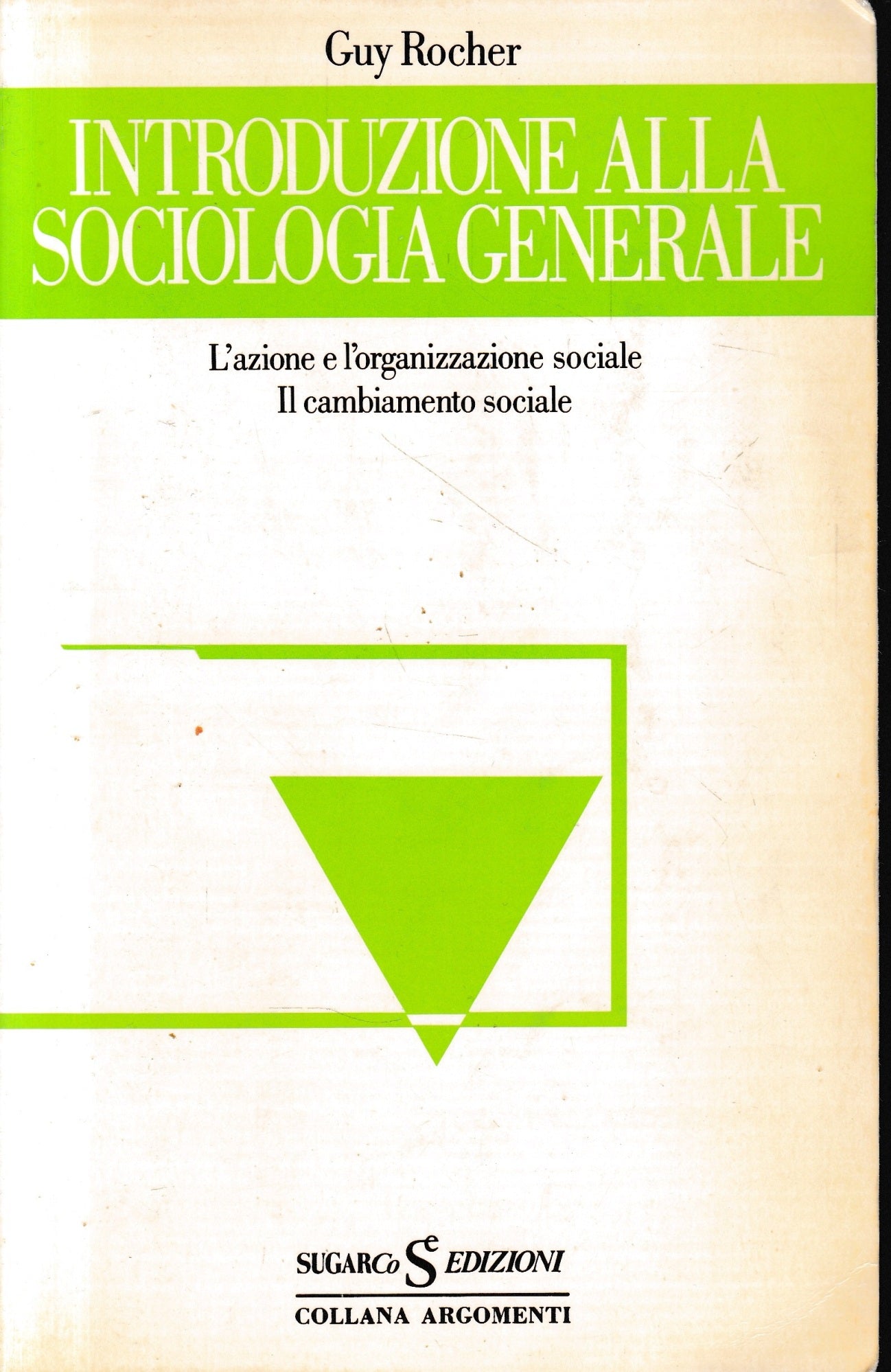 Introduzione alla sociologia generale - copertina