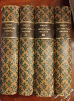 Manuale della letteratura italiana - copertina