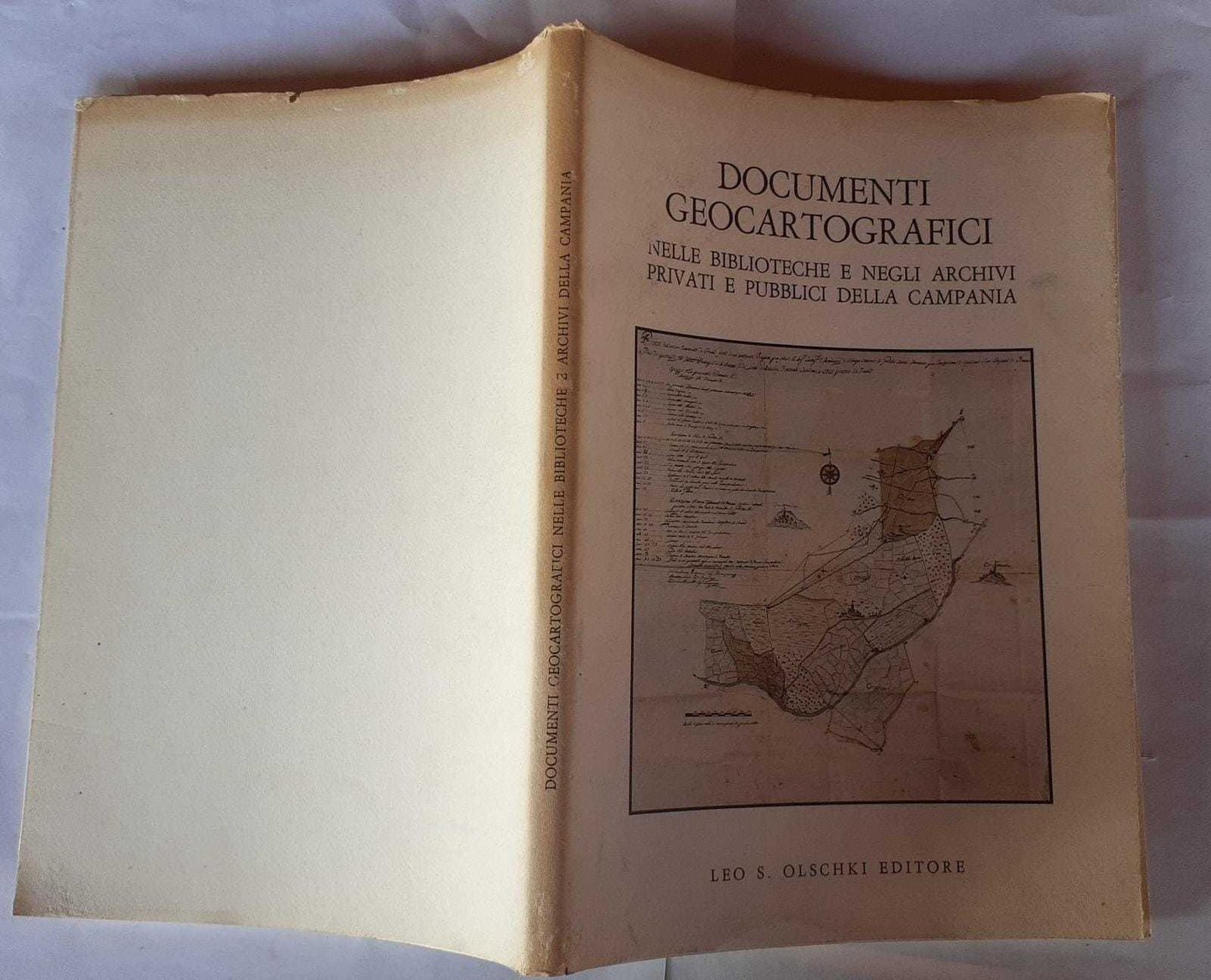 Documenti geocartografici nelle biblioteche e negli archivi privati e pubblici della Campania. Le raccolte dell'archivio abbaziale di Cava dei Tirreni, del Museo del Sannio in Benevento.. (Vol. 1) - copertina