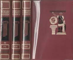 Dizionario d'antichità classiche di Oxford. 3 vol. - copertina