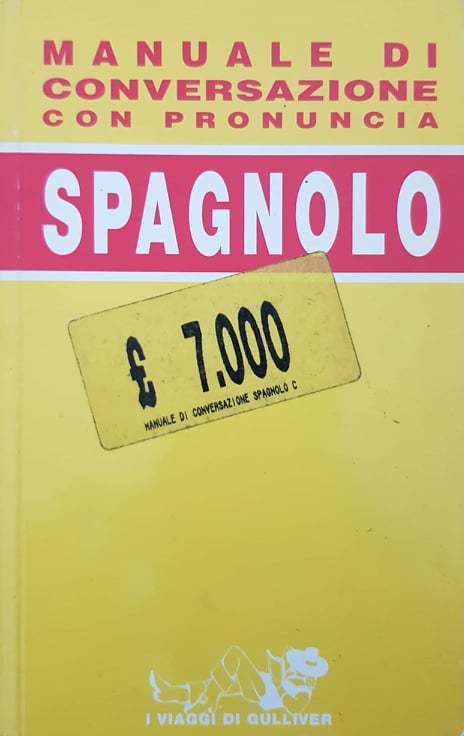 Manuale di conversazione: spagnolo - copertina