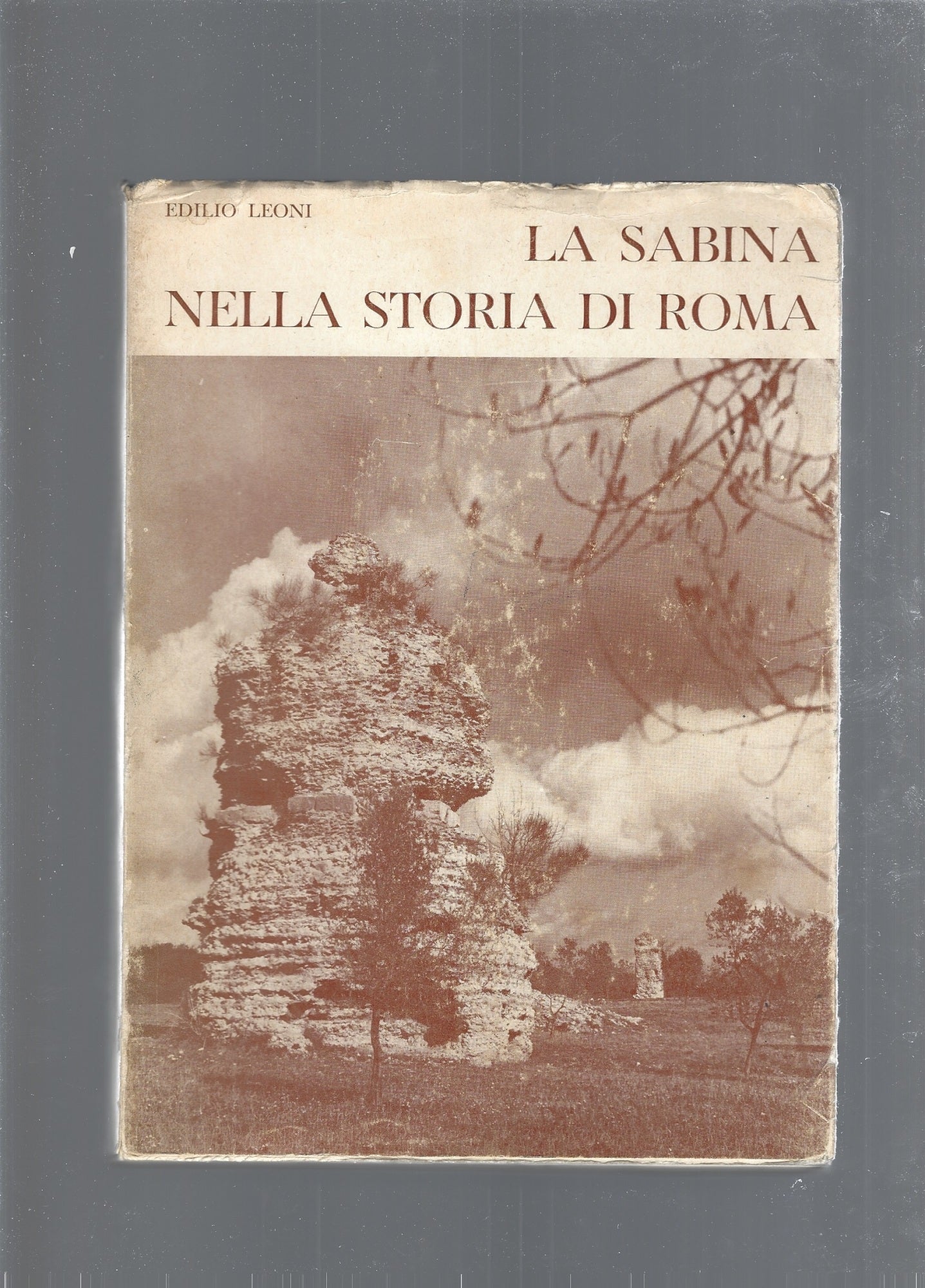 La Sabina nella storia di Roma - copertina