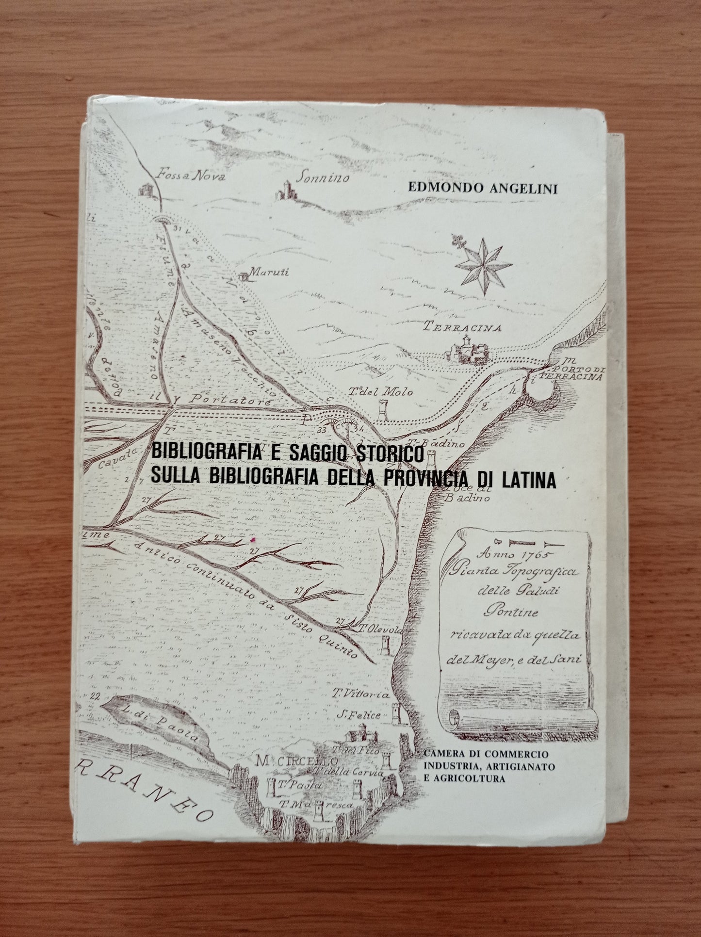 Bibliografia e saggio storico sulla bibliografia della provincia di Latina - copertina
