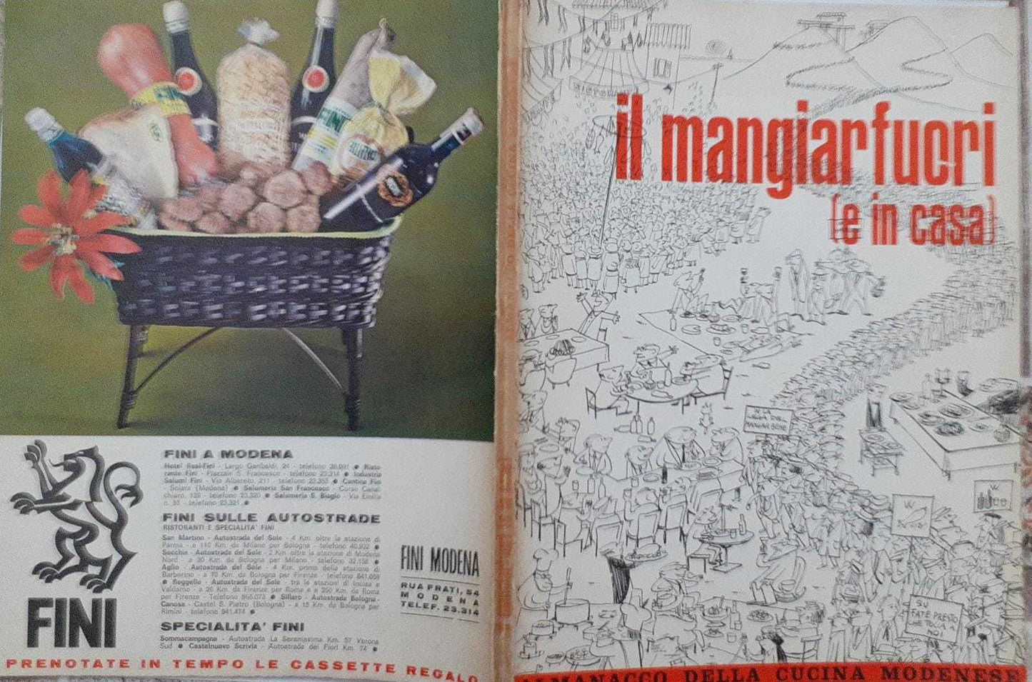 Il mangiarfuori (e in casa). Almanacco della cucina modenese - copertina