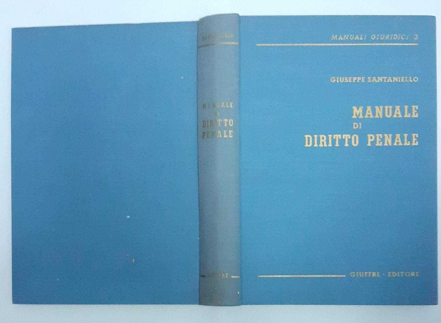 Manuale di diritto penale - copertina