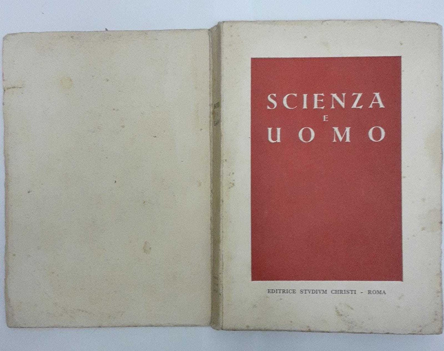 Scienza e uomo - copertina