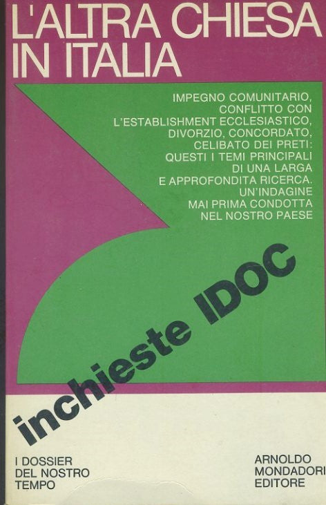 L'altra chiesa in Italia - copertina