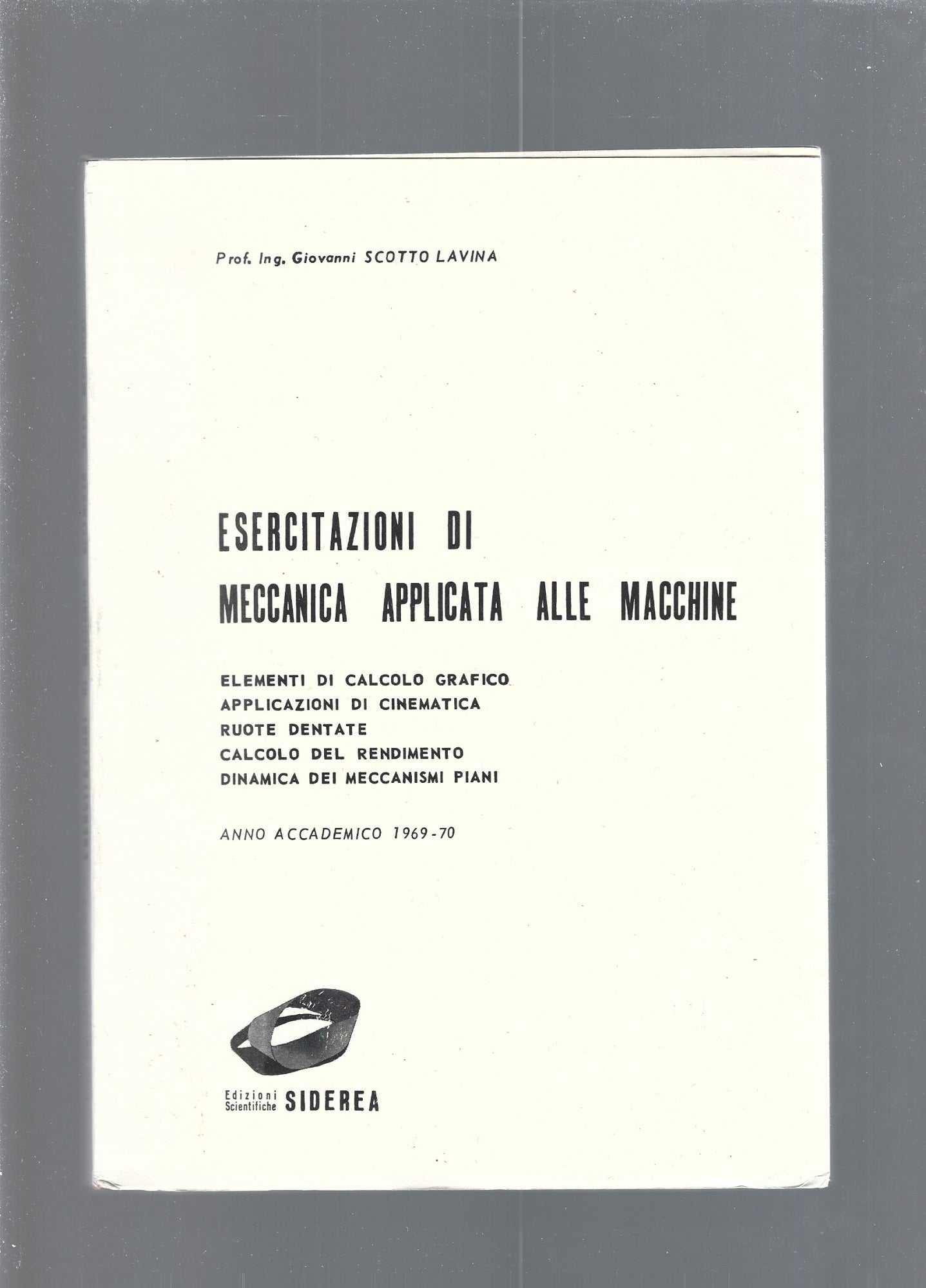 ESERCITAZIONI DI MATEMATICA APPLICATA ALLE MACCHINE - copertina