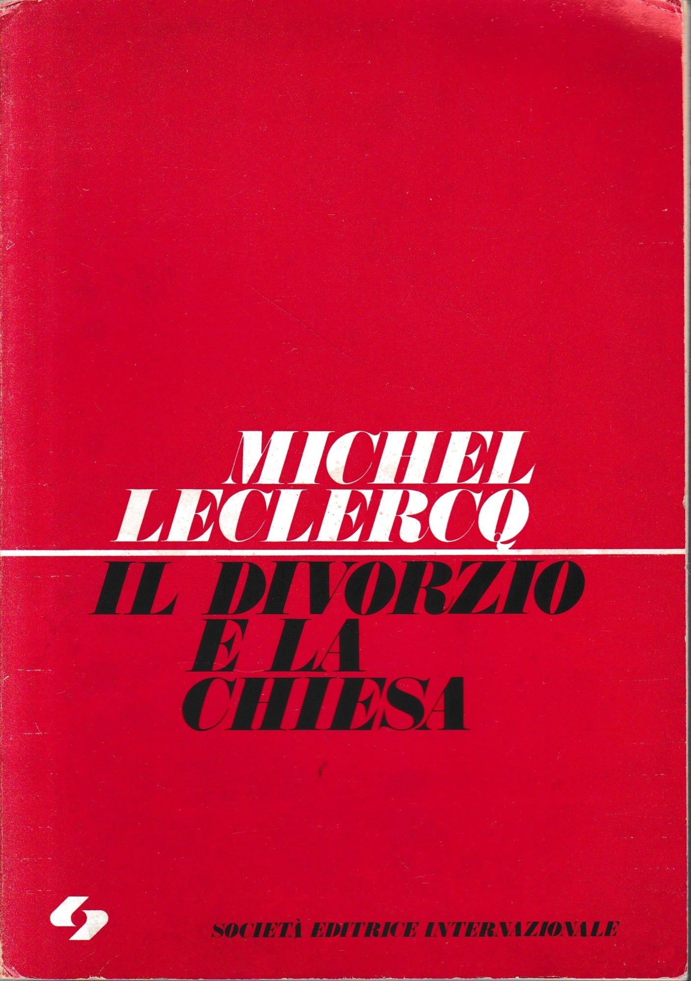 Il divorzio e la chiesa - copertina