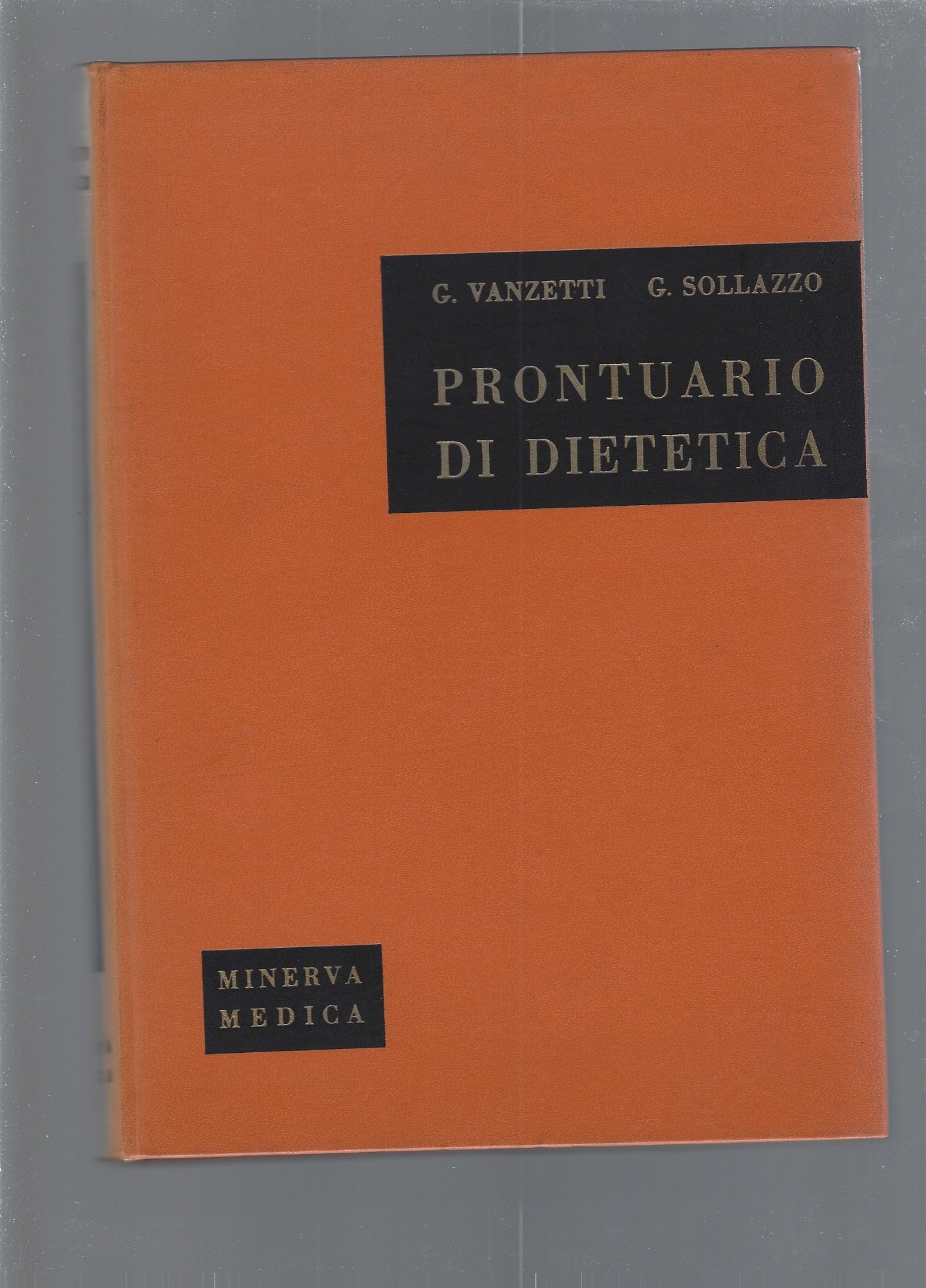 PRONTUARIO DI DIETETICA - copertina