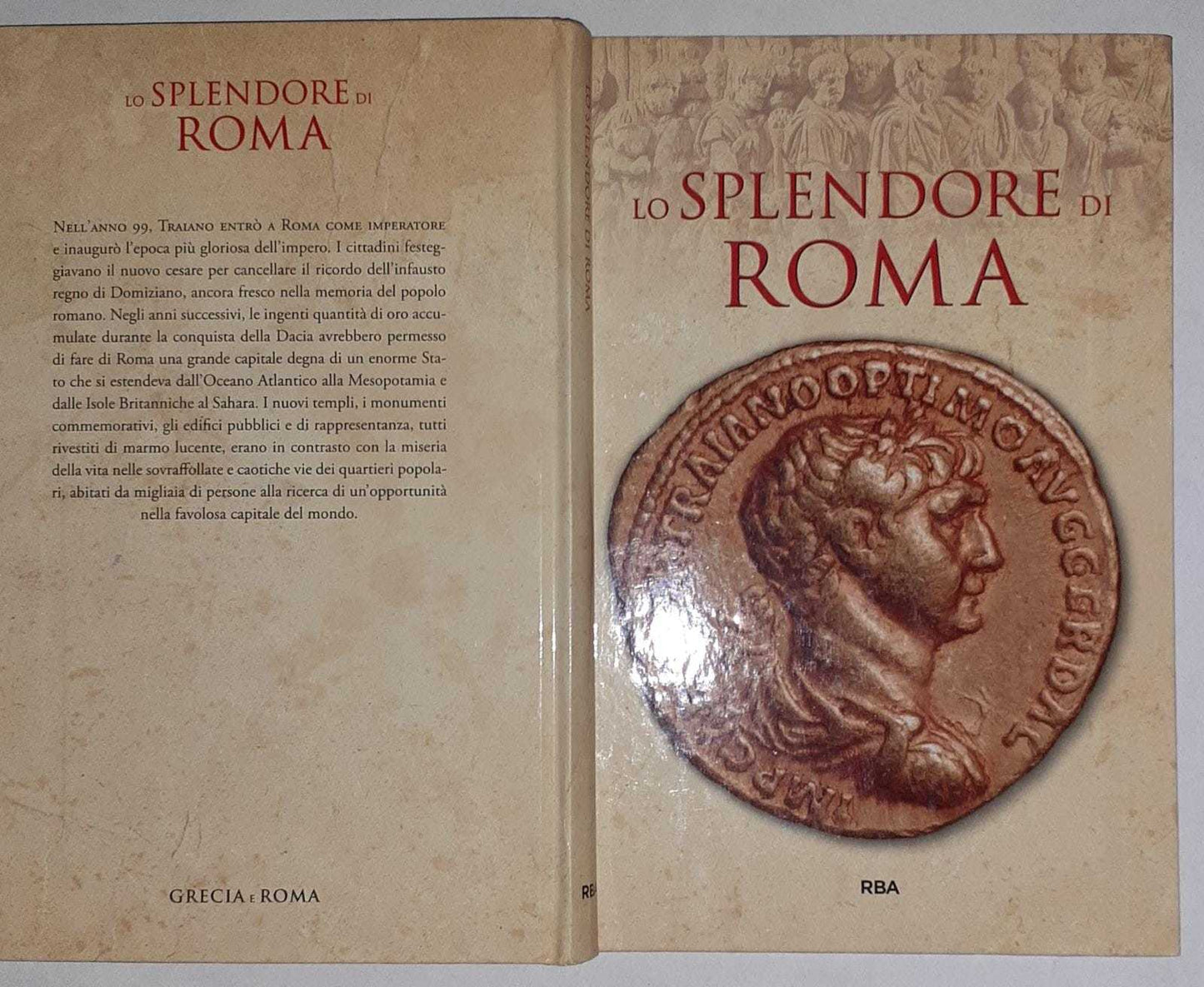 Lo splendore di Roma - copertina