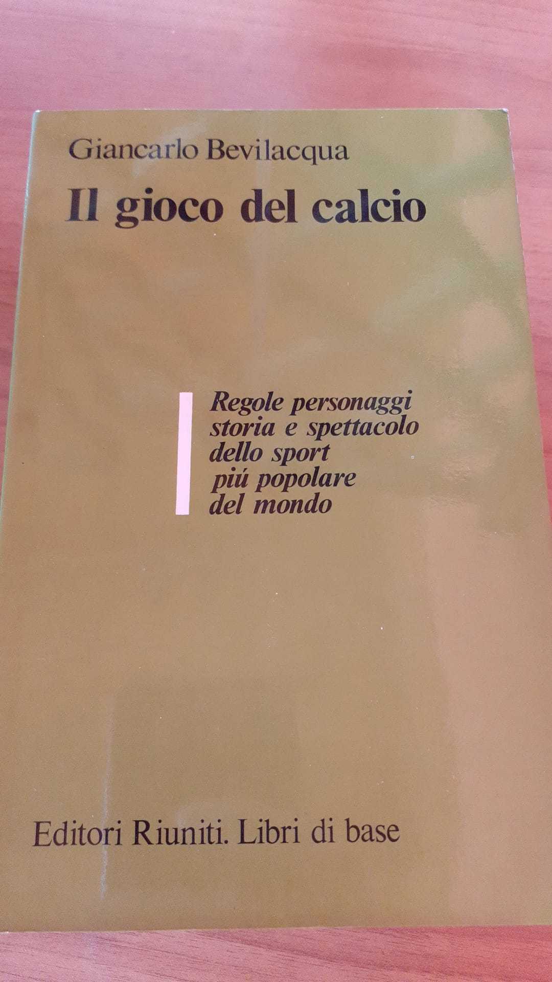Il gioco del calcio - copertina