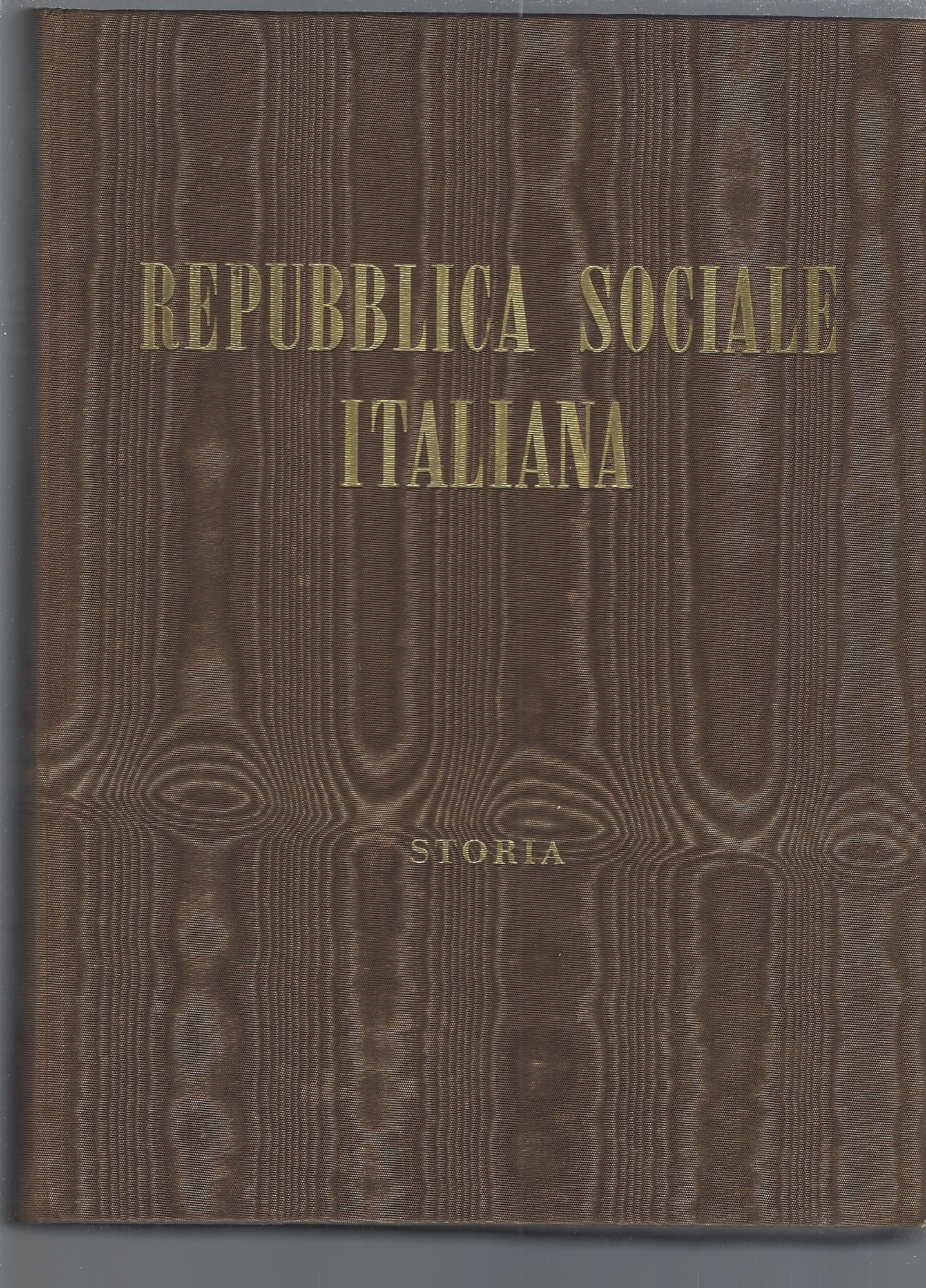 REPUBBLICA SOCIALE ITALIANA - copertina