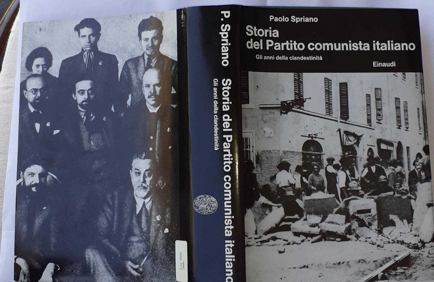 Storia del partito comunista italiano. Volume II. Gli anni della clandestinità - copertina