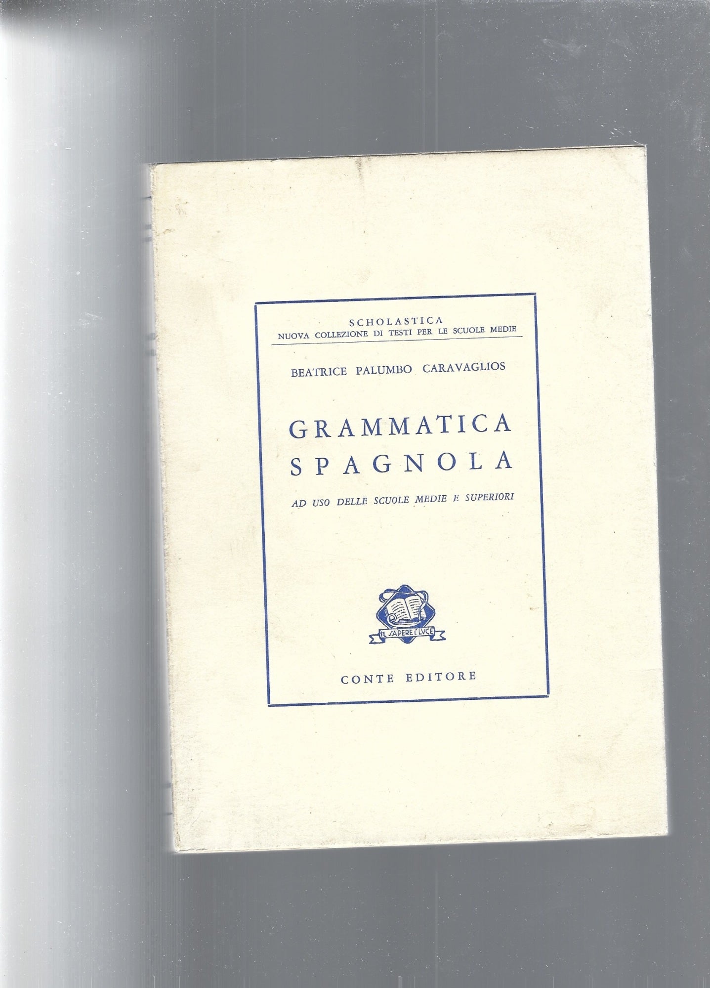 GRAMMATICA SPAGNOLA - copertina