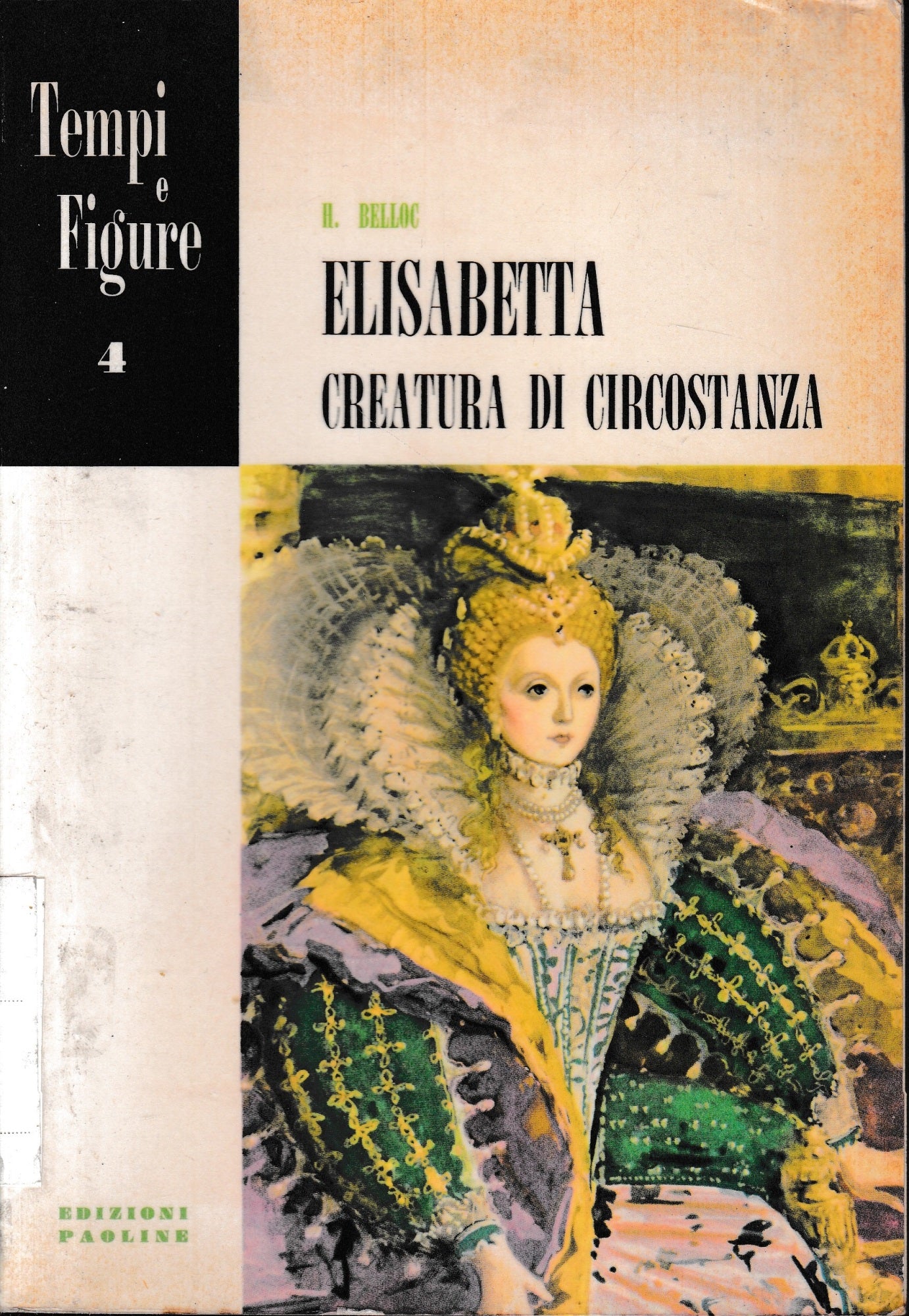 Elisabetta creatura di circostanza - copertina