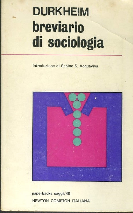 Breviario di sociologia - copertina