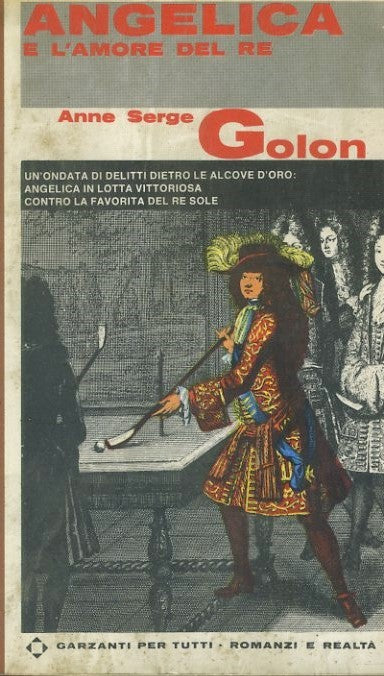 Angelica e l'amore del re - copertina