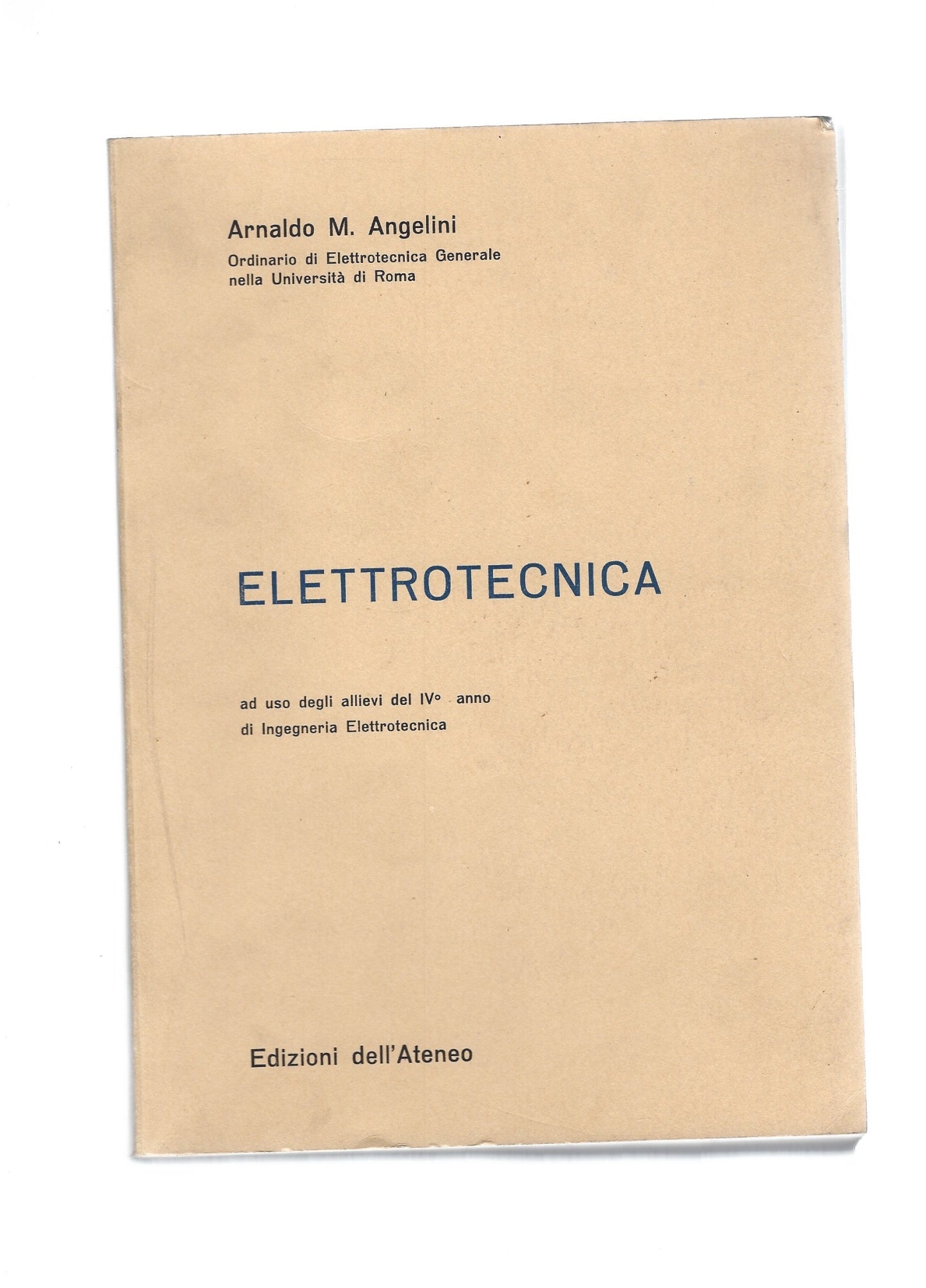 ELETTROTECNICA - copertina