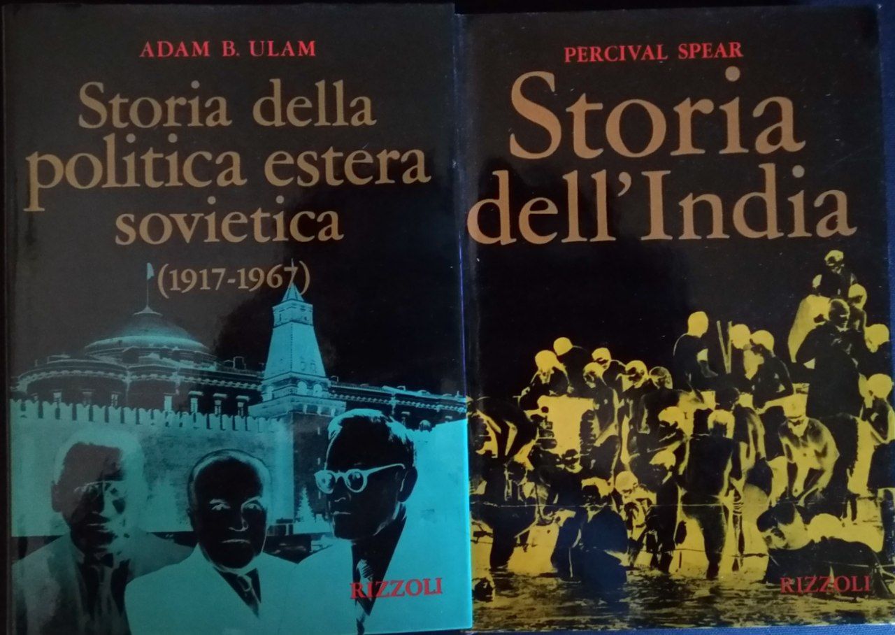 Storia della politica estera sovietica - Storia dell'India cofanetto 2 volumi - copertina