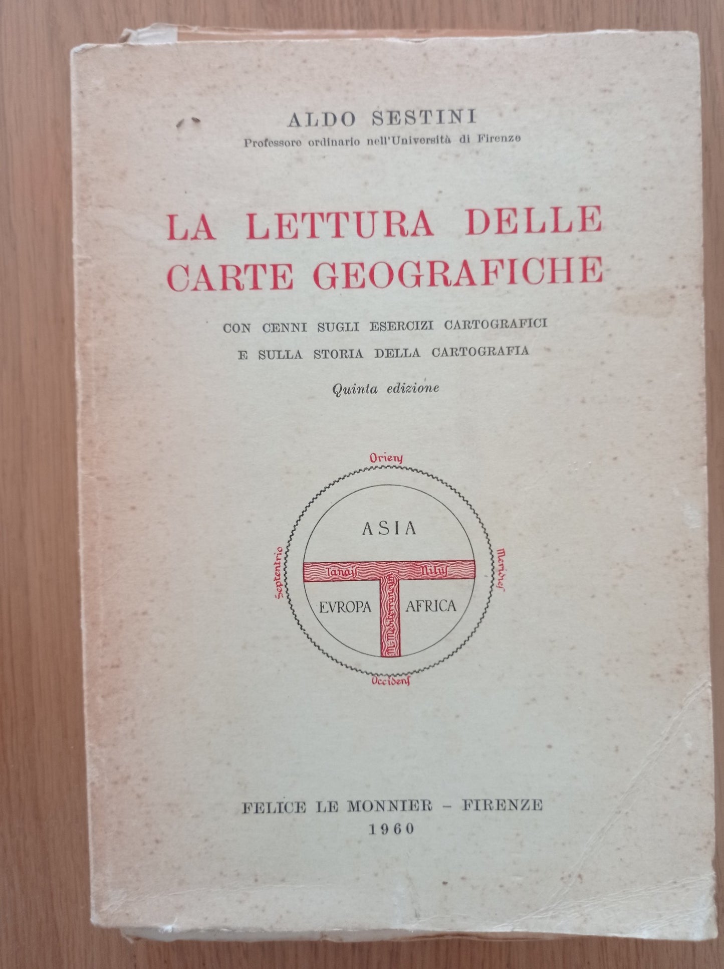 La lettura delle carte geografiche - copertina