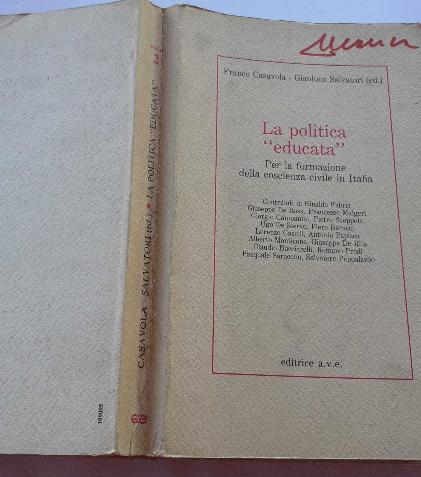 La politica educata - copertina