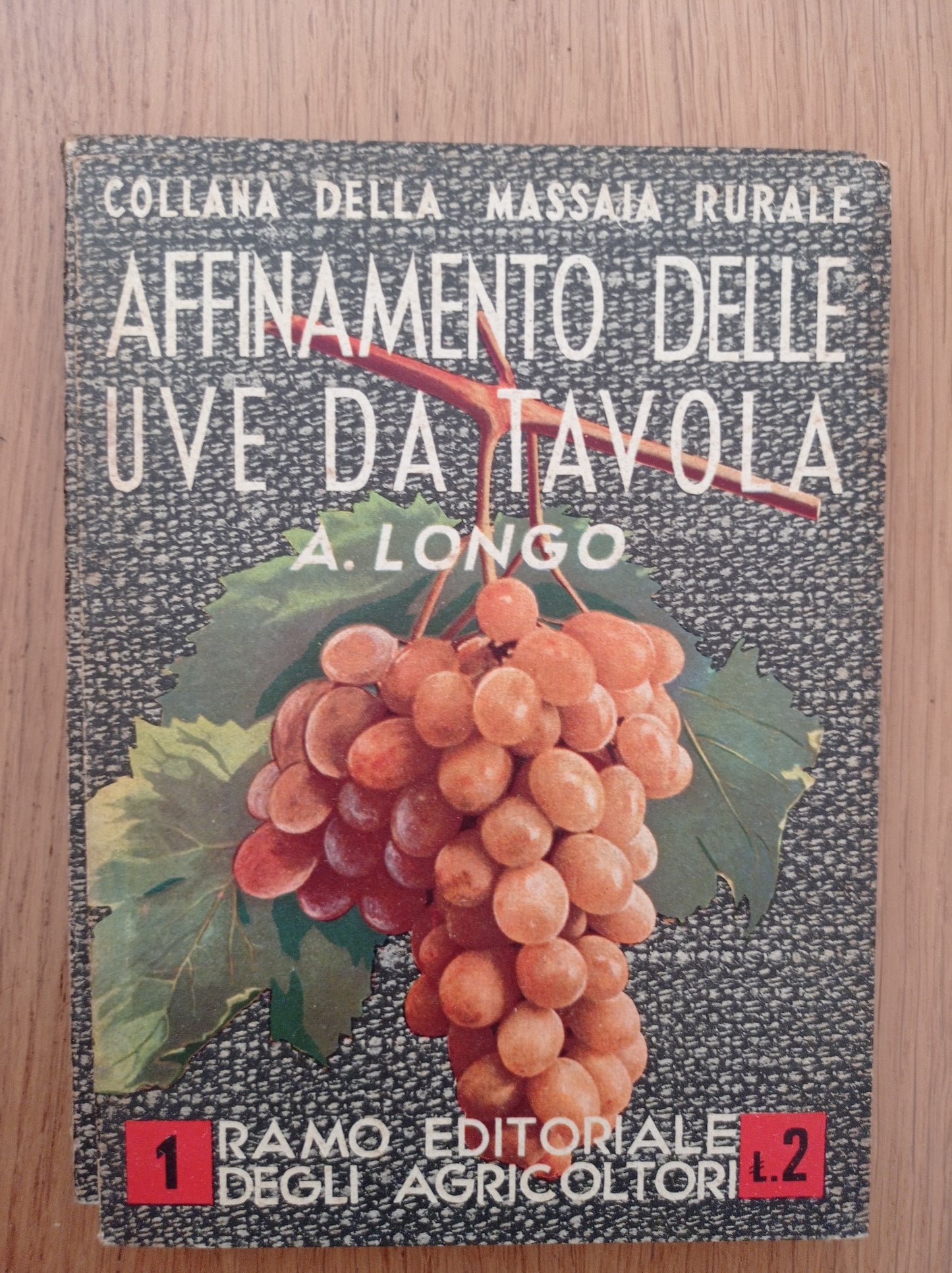 Affinamento delle uve da tavola - copertina