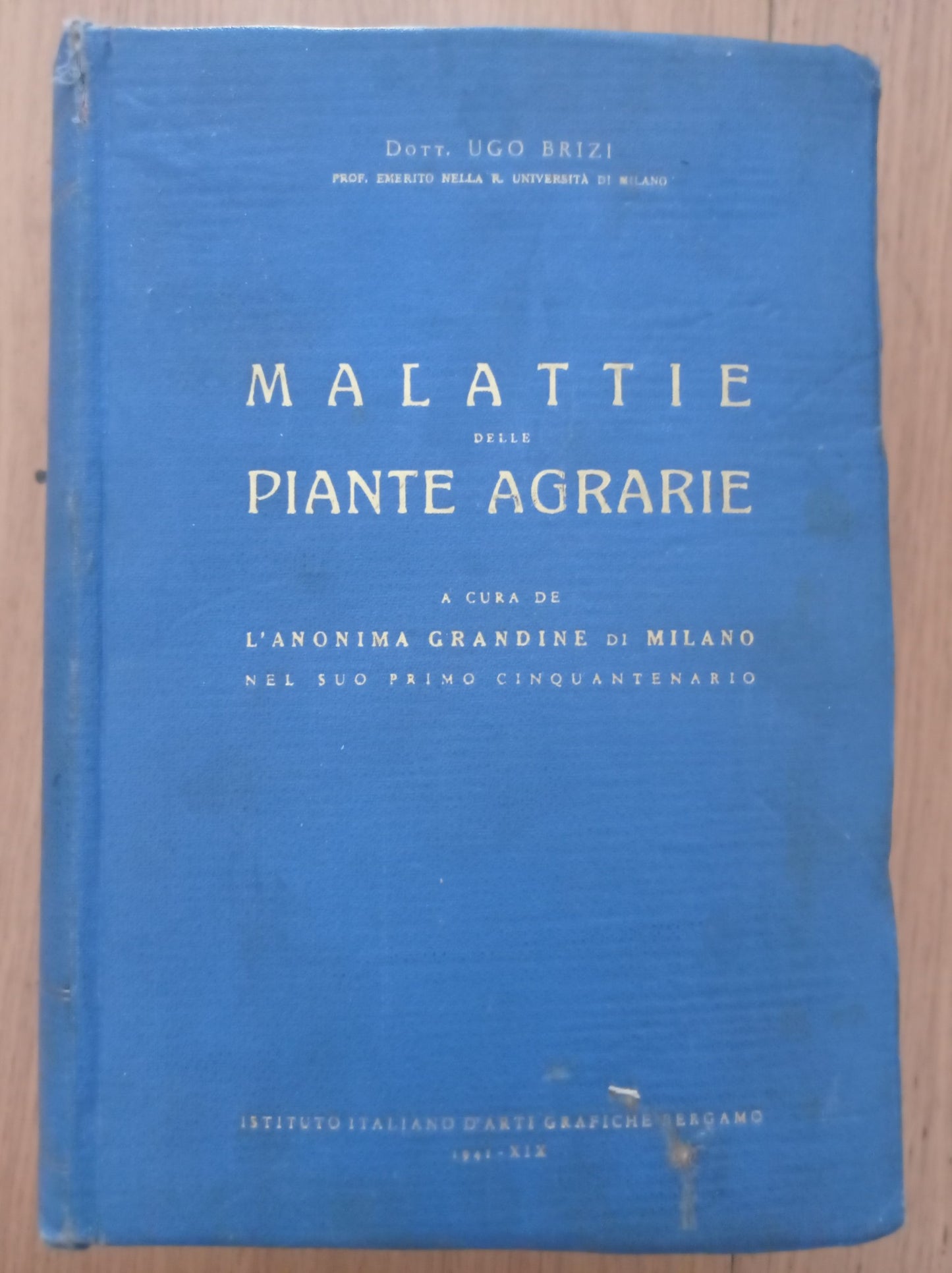 Malattie delle piante agrarie - copertina
