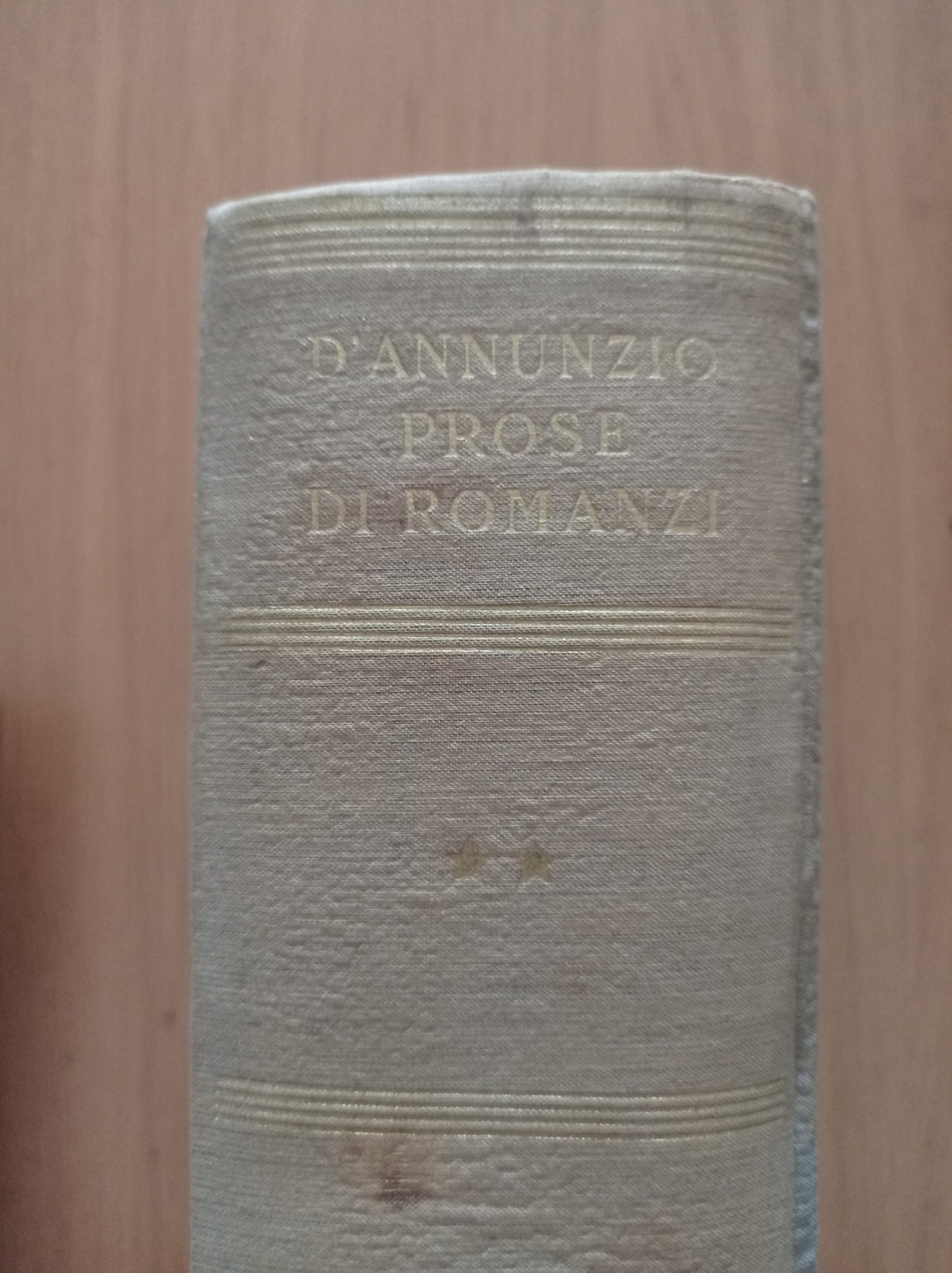 Prose di romanzi vol. II - copertina