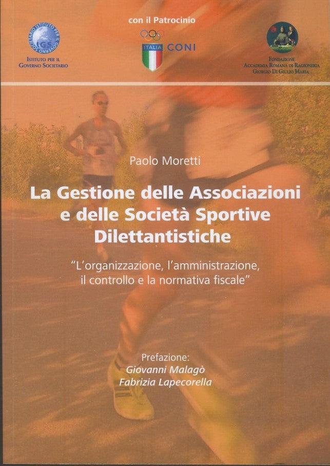 La gestione delle associazioni e delle società sportive dilettantistiche - copertina