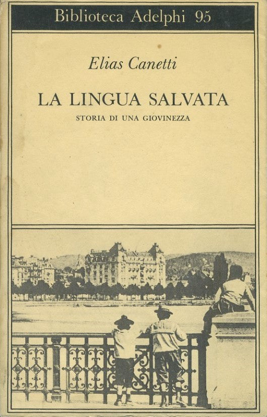 La lingua salvata. Storia di una giovinezza - copertina