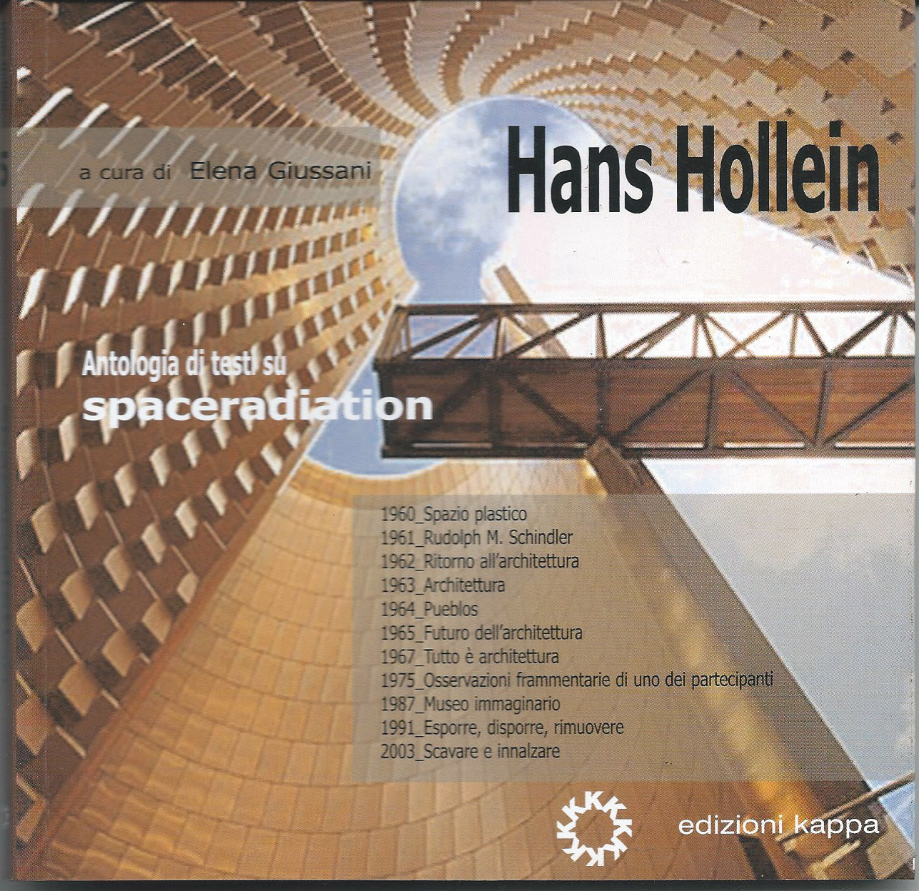 Antologia di testi su spaceradiation - copertina