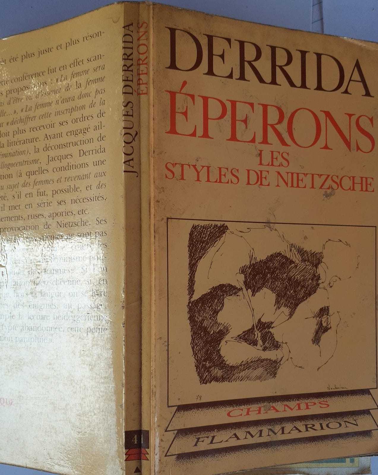 Eperons les styles de Nietzsche - copertina