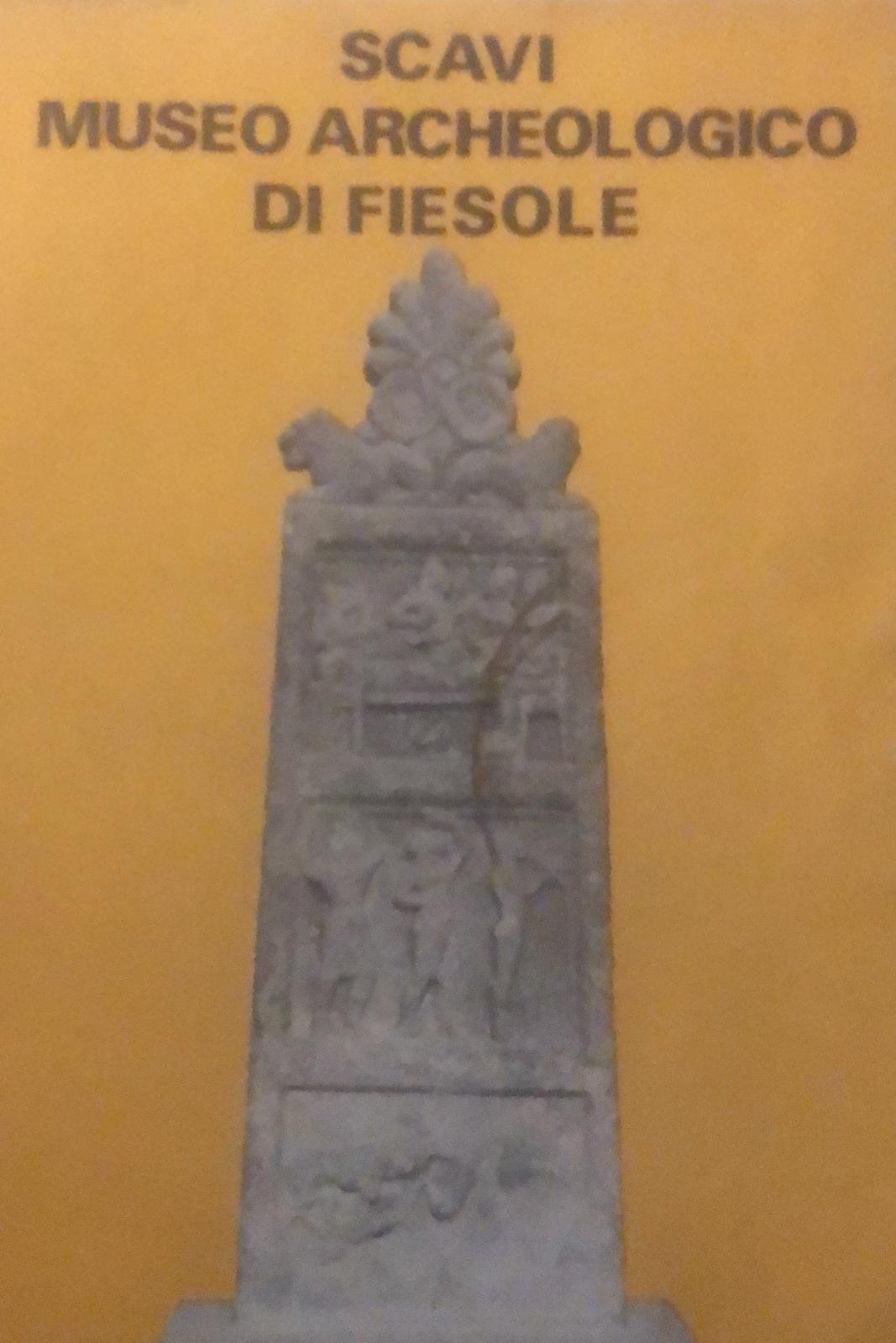 Scavi museo archeologico di Fiesole - copertina