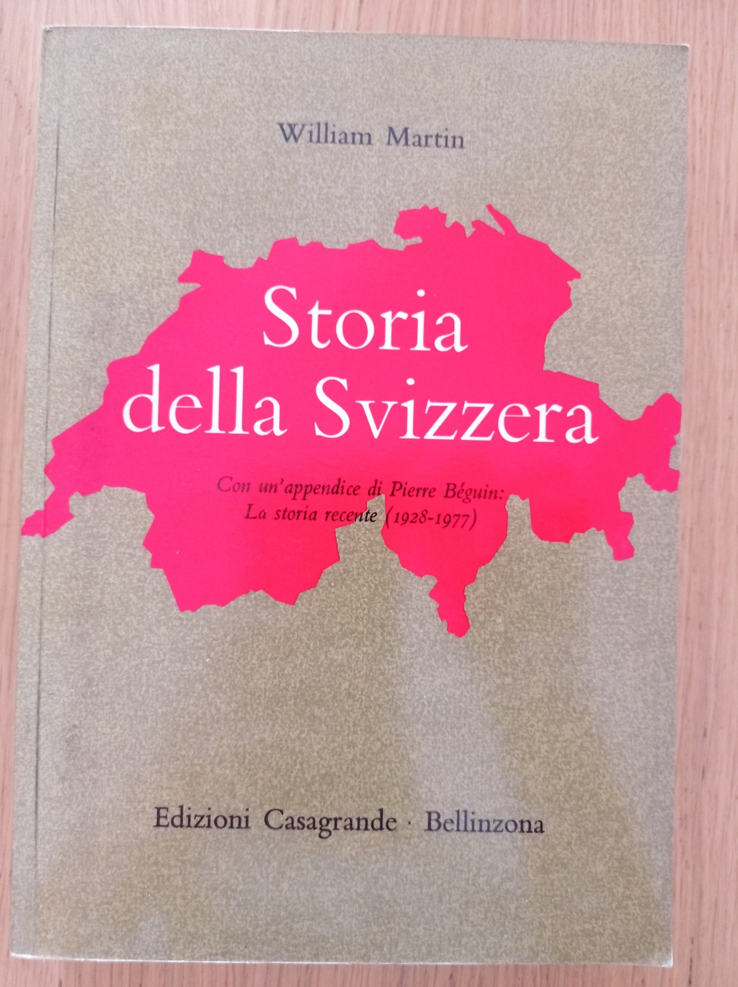 Storia della Svizzera - copertina