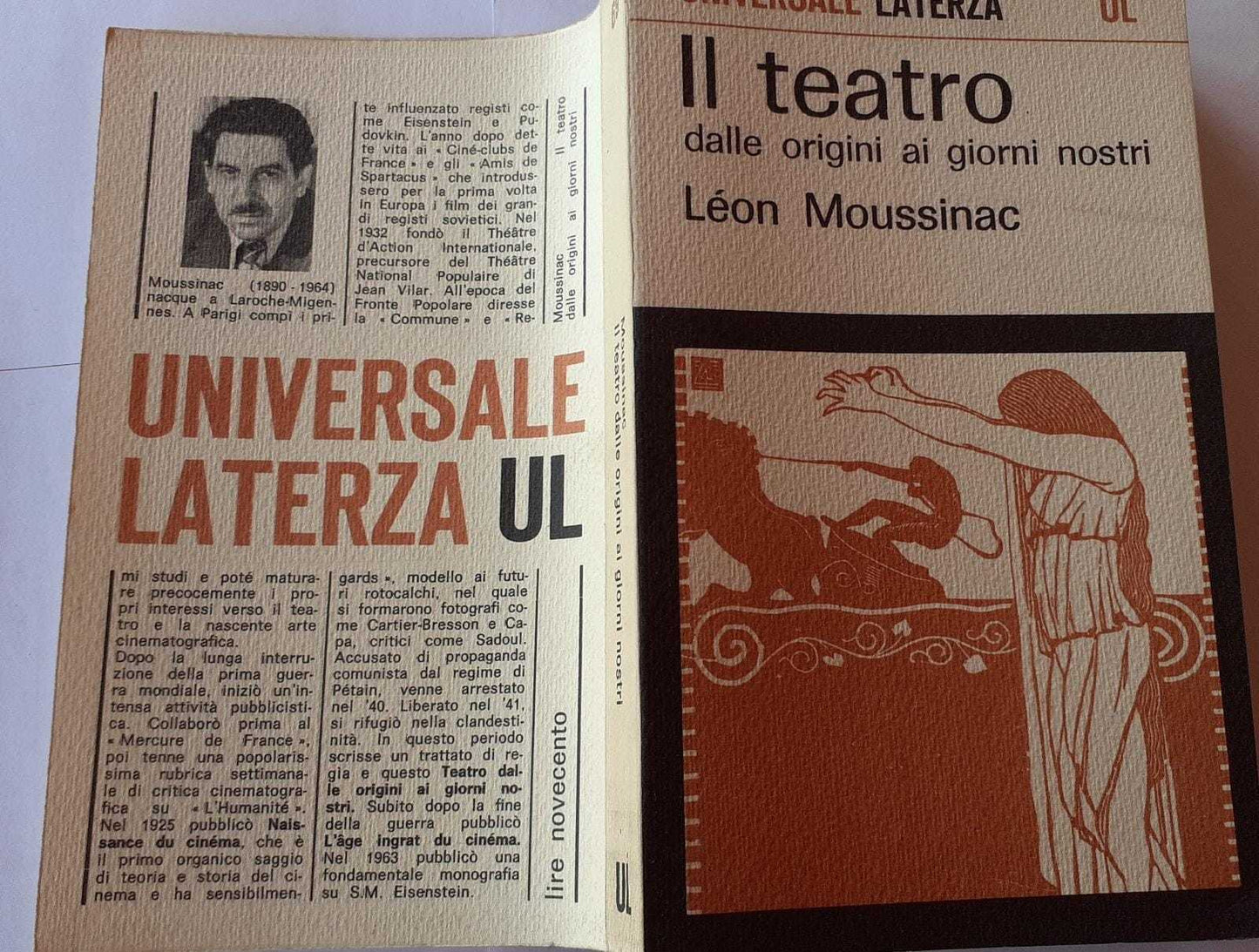 Il teatro dalle origini ai giorni nostri - copertina