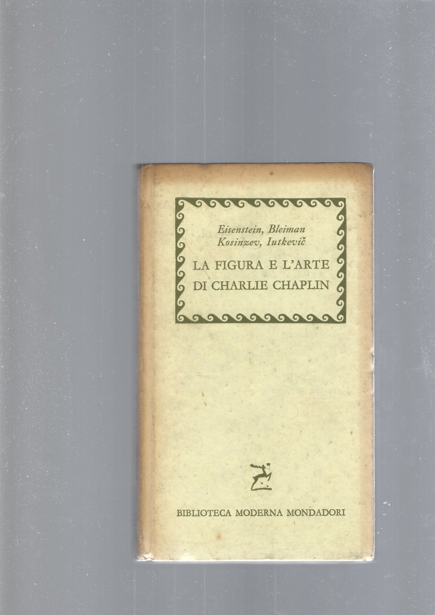 LA FIGURA E L'ARTE DI CHARLIE CHAPLIN - copertina