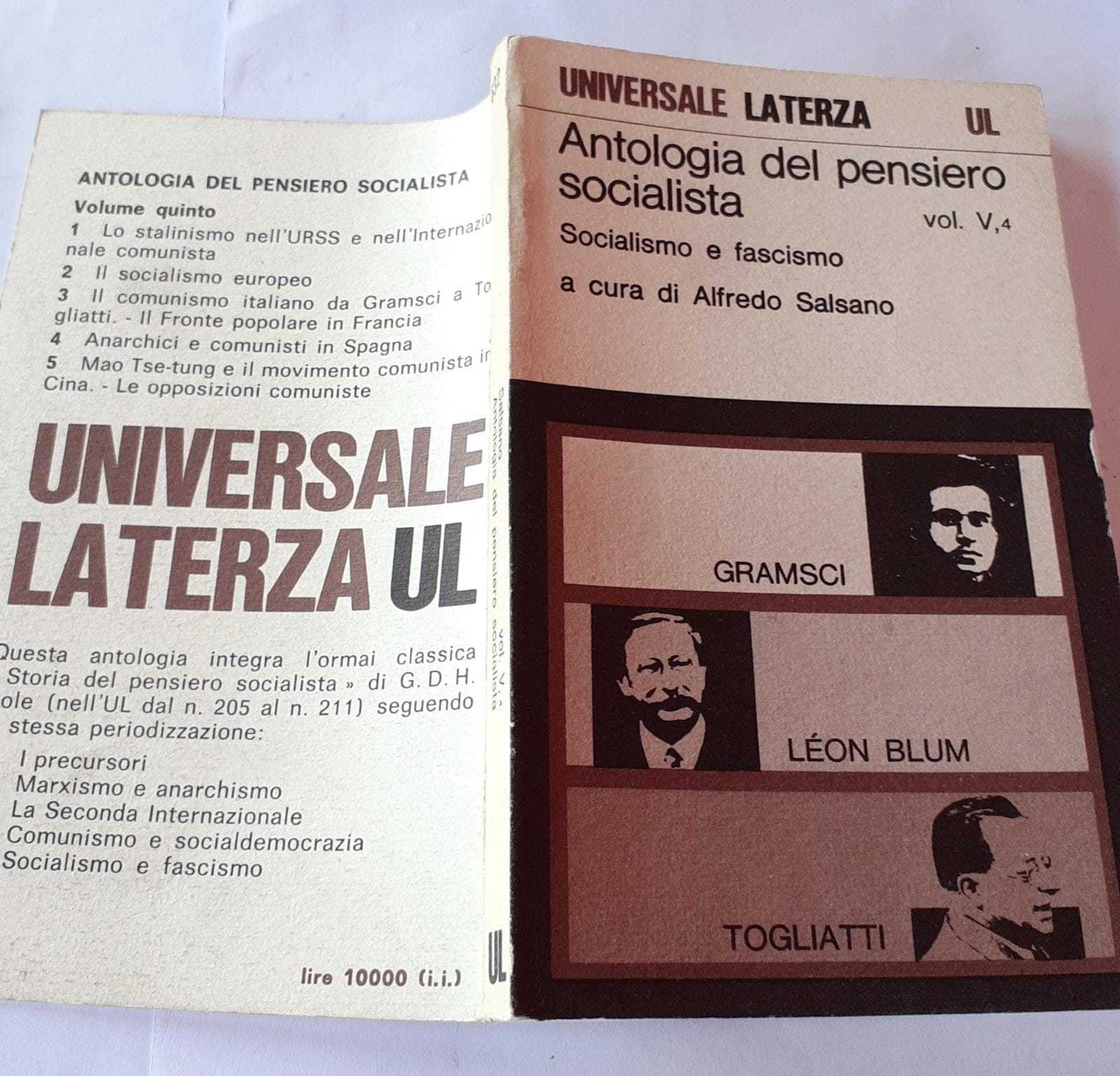 Antologia del pensiero socialista Vol V,4 - copertina