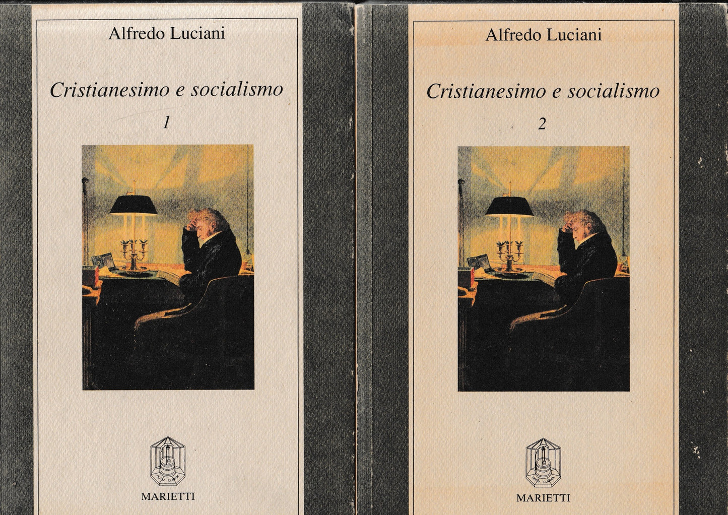 Cristianesimo e socialismo, opera completa di due volumi. - copertina