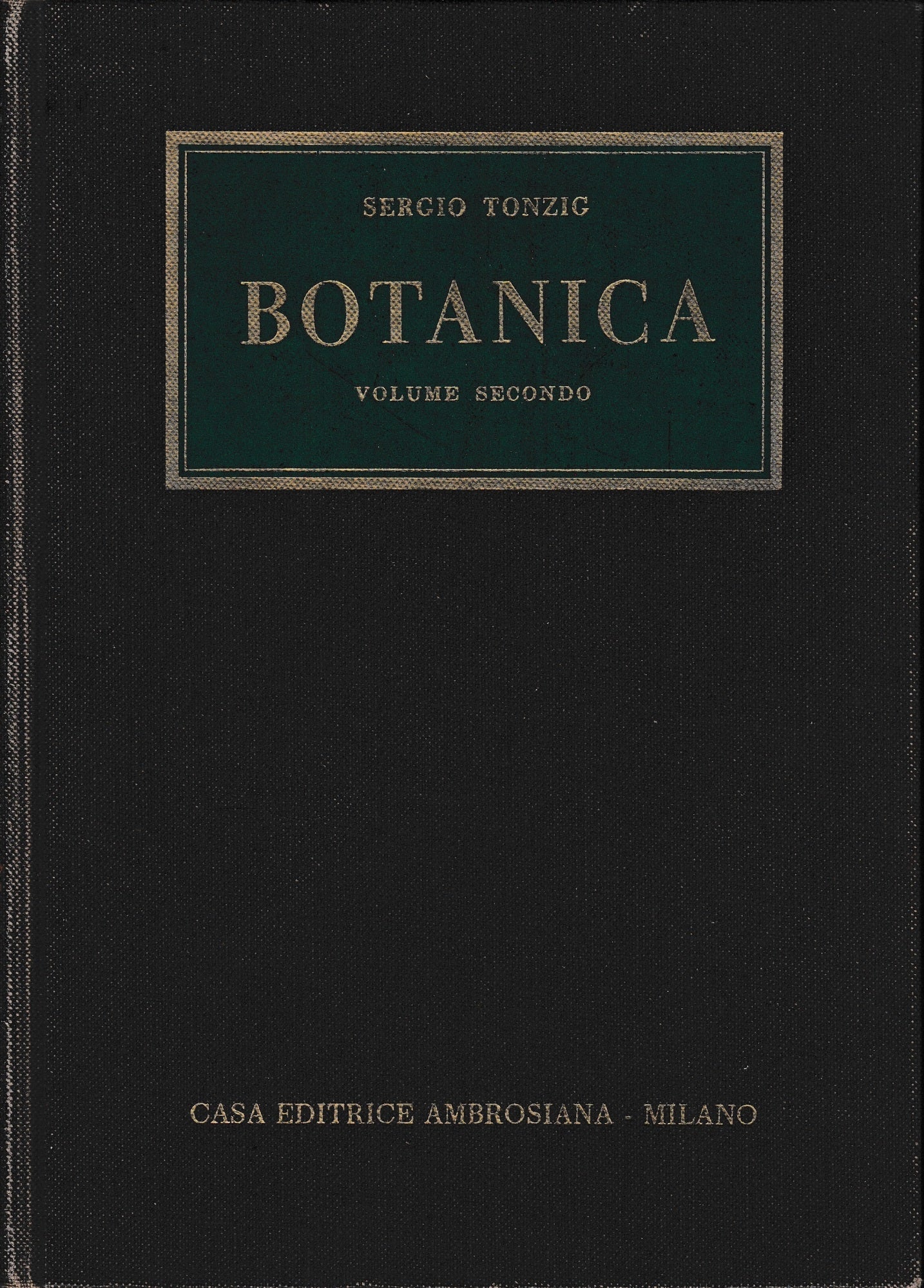 Elementi di Botanica, vol. 2°. Un volume - copertina