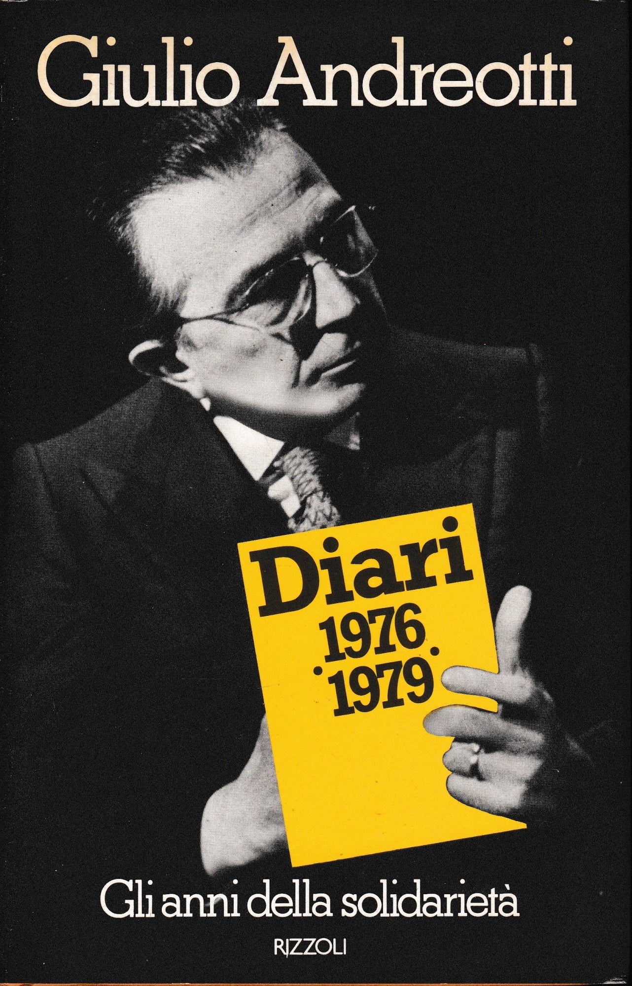 Diari 1976-1979. Gli anni della solidarietà - copertina