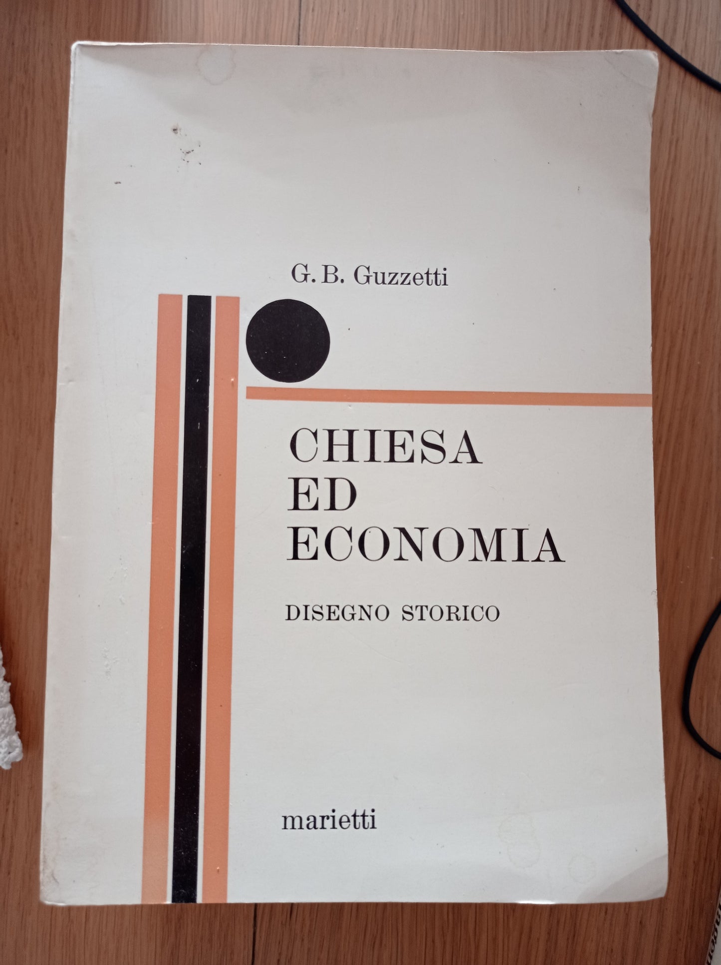 Chiesa ed economia - copertina