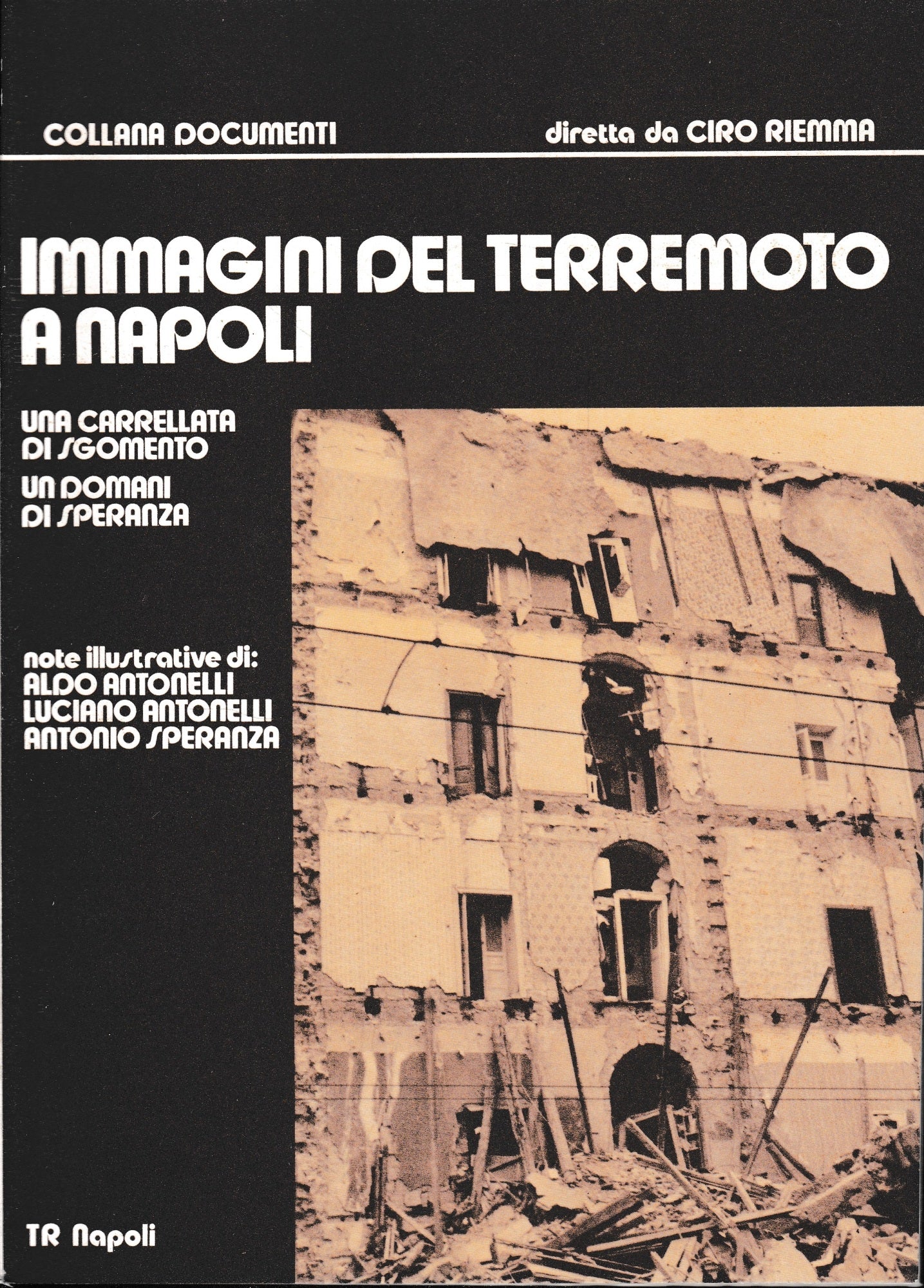 Immagini del terremoto a Napoli - copertina