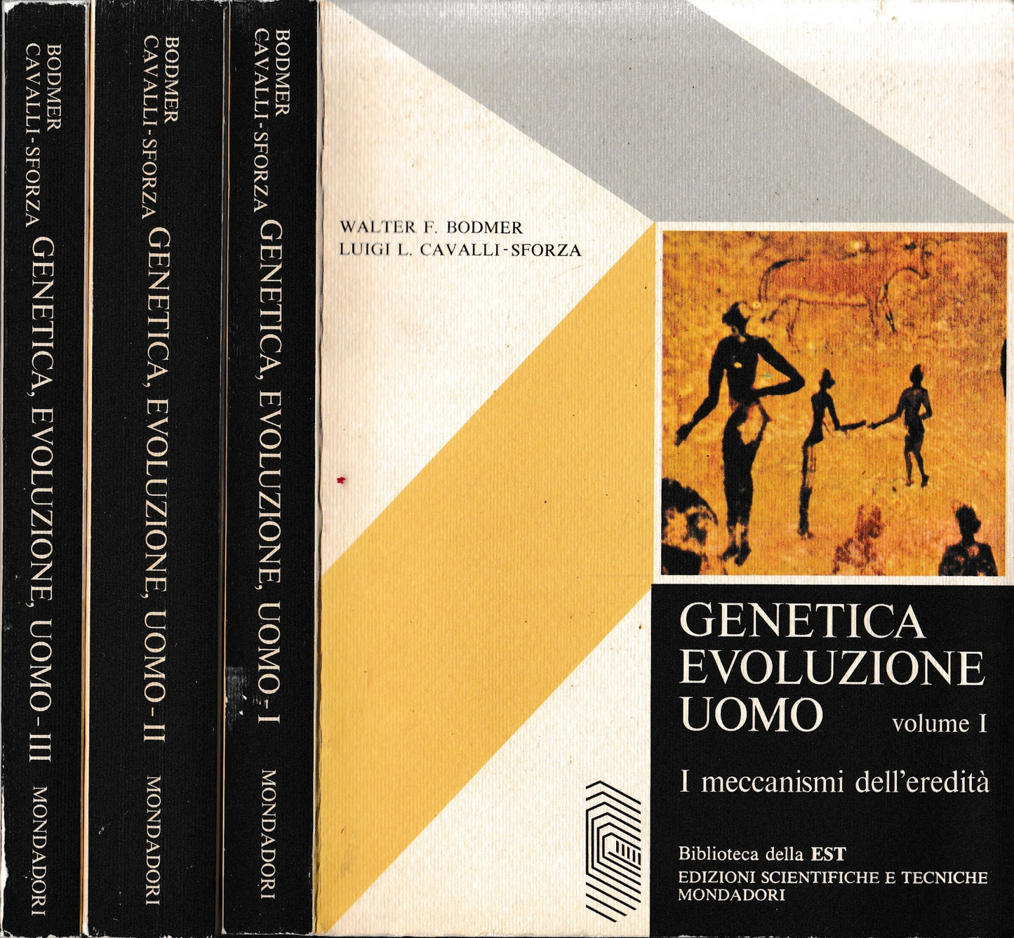 Genetica Evoluzione Uomo, tre volumi. Opera completa - copertina