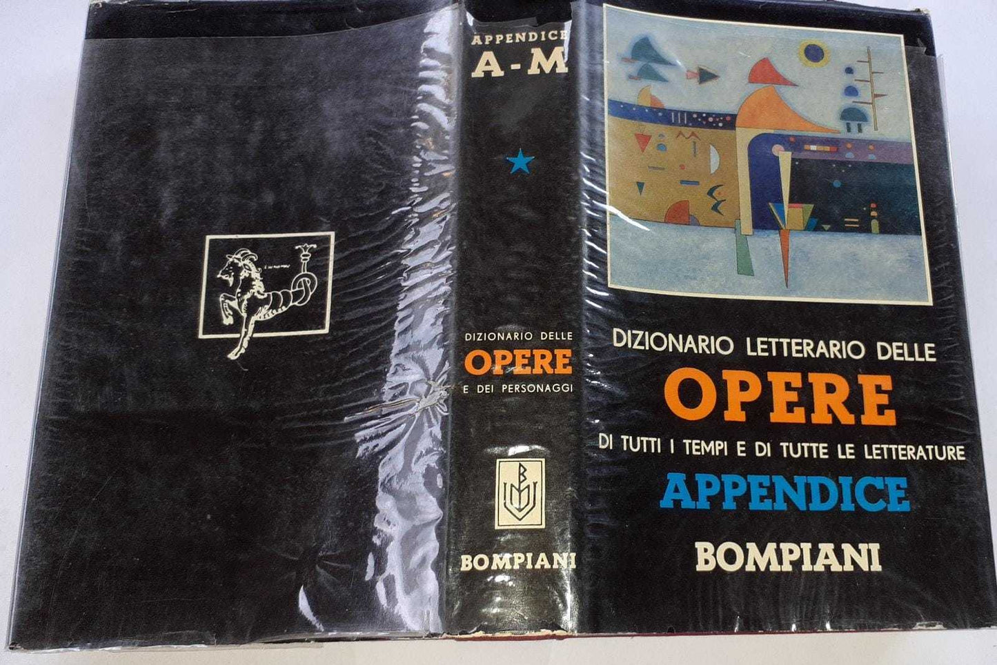 Dizionario letterario delle Opere di tutti i tempi e di tutte le letterature. Appendice. Vol. I: A - M - copertina