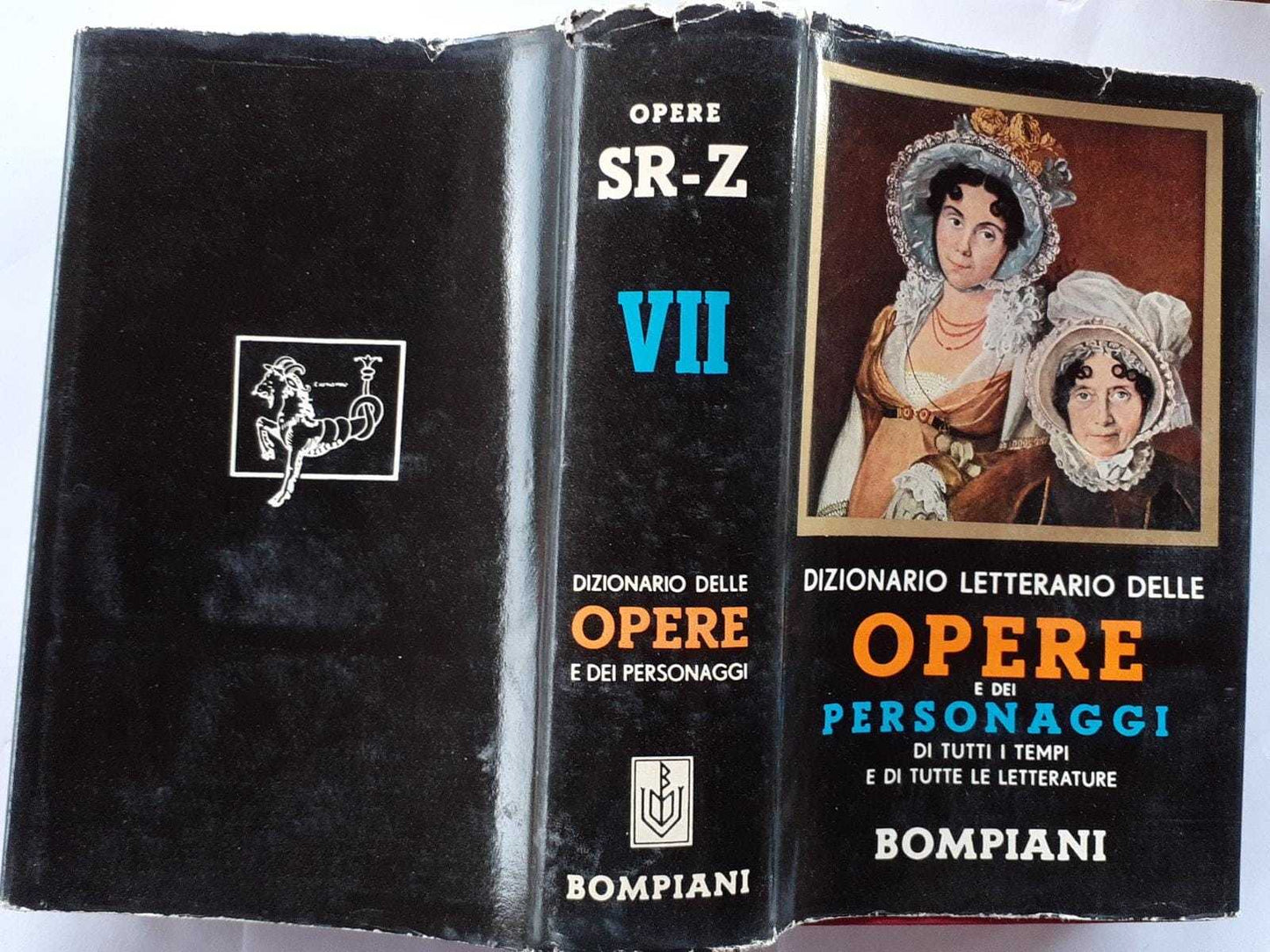 Dizionario letterario delle opere e dei personaggi VII - copertina